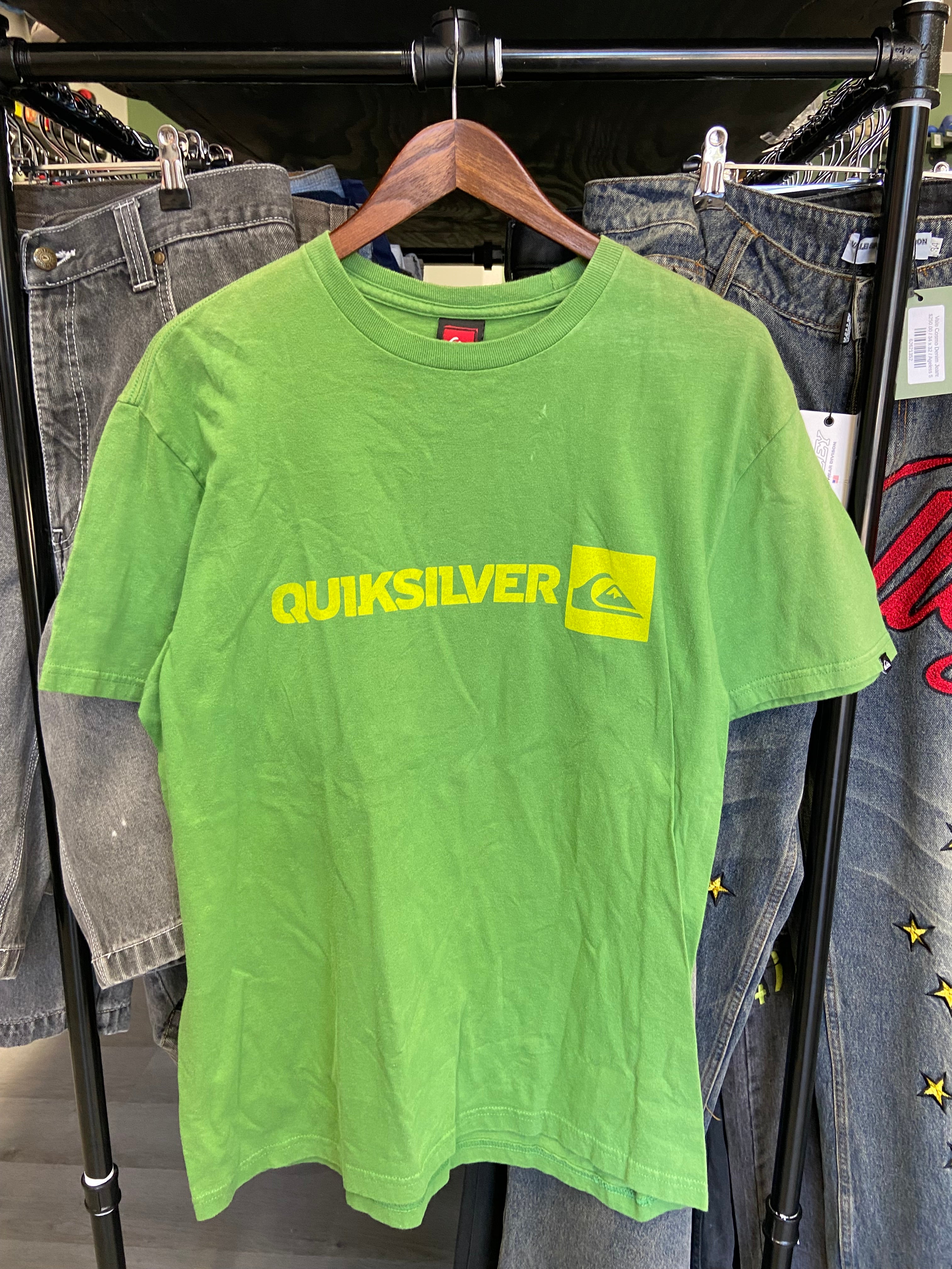 Quiksilver Green Logo Tee