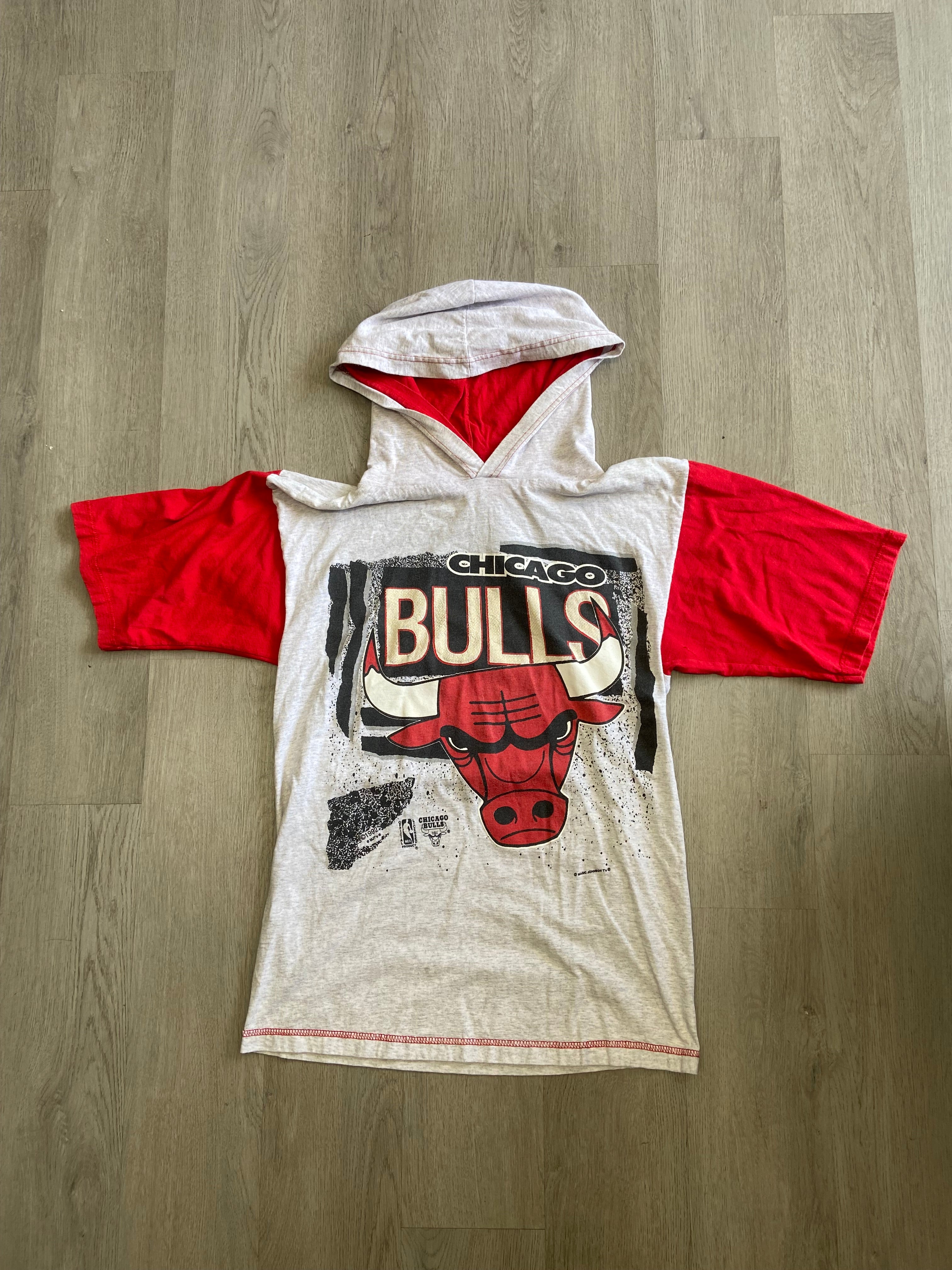 Vintage 1992 NBA Chicago Bulls Hooded Tee