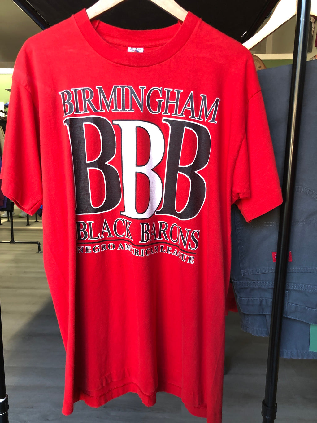 Vintage Birmingham Barons Negro League Tee