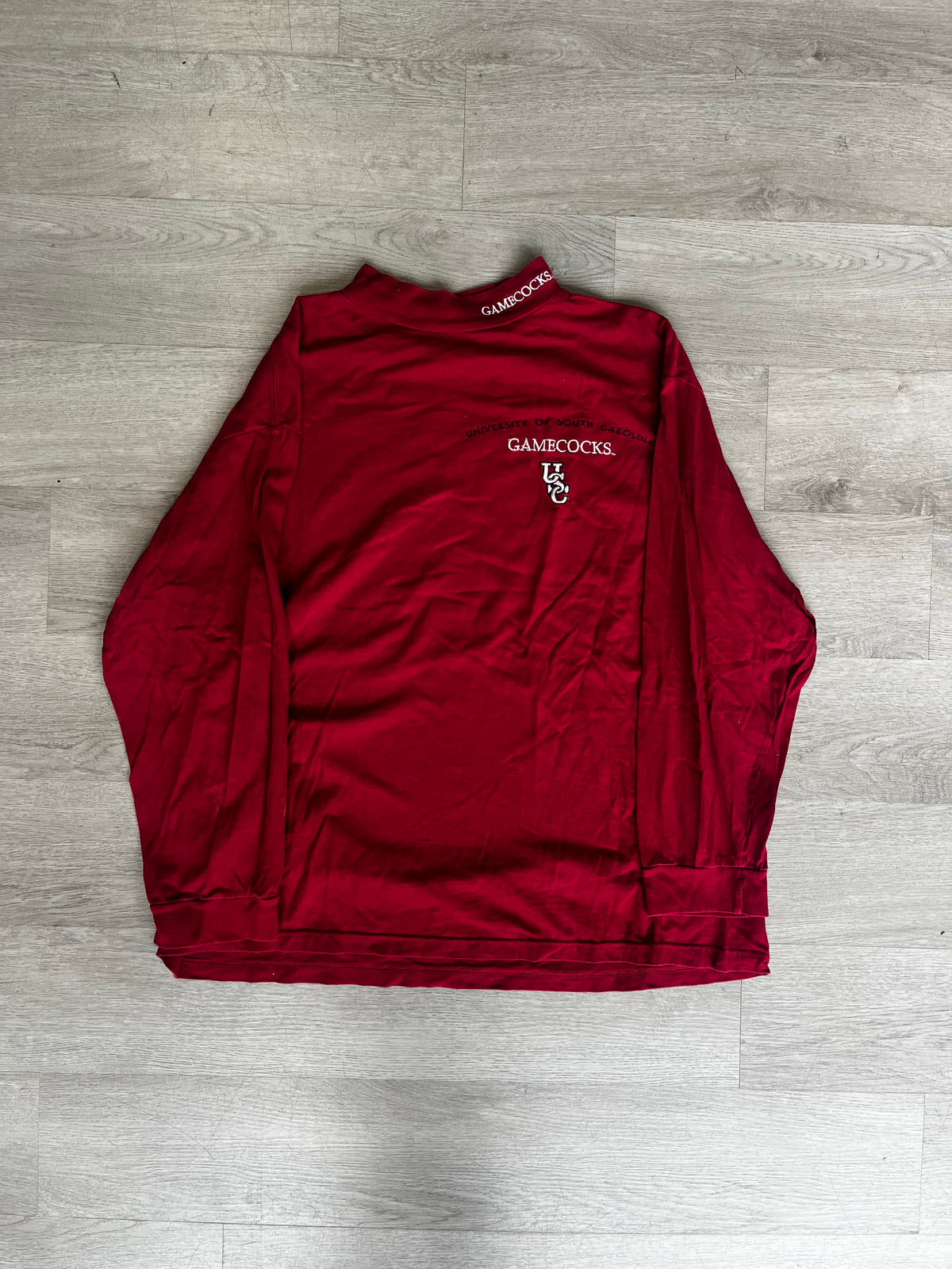 South Carolina Gamecocks Mock Neck Long Sleeve Tee
