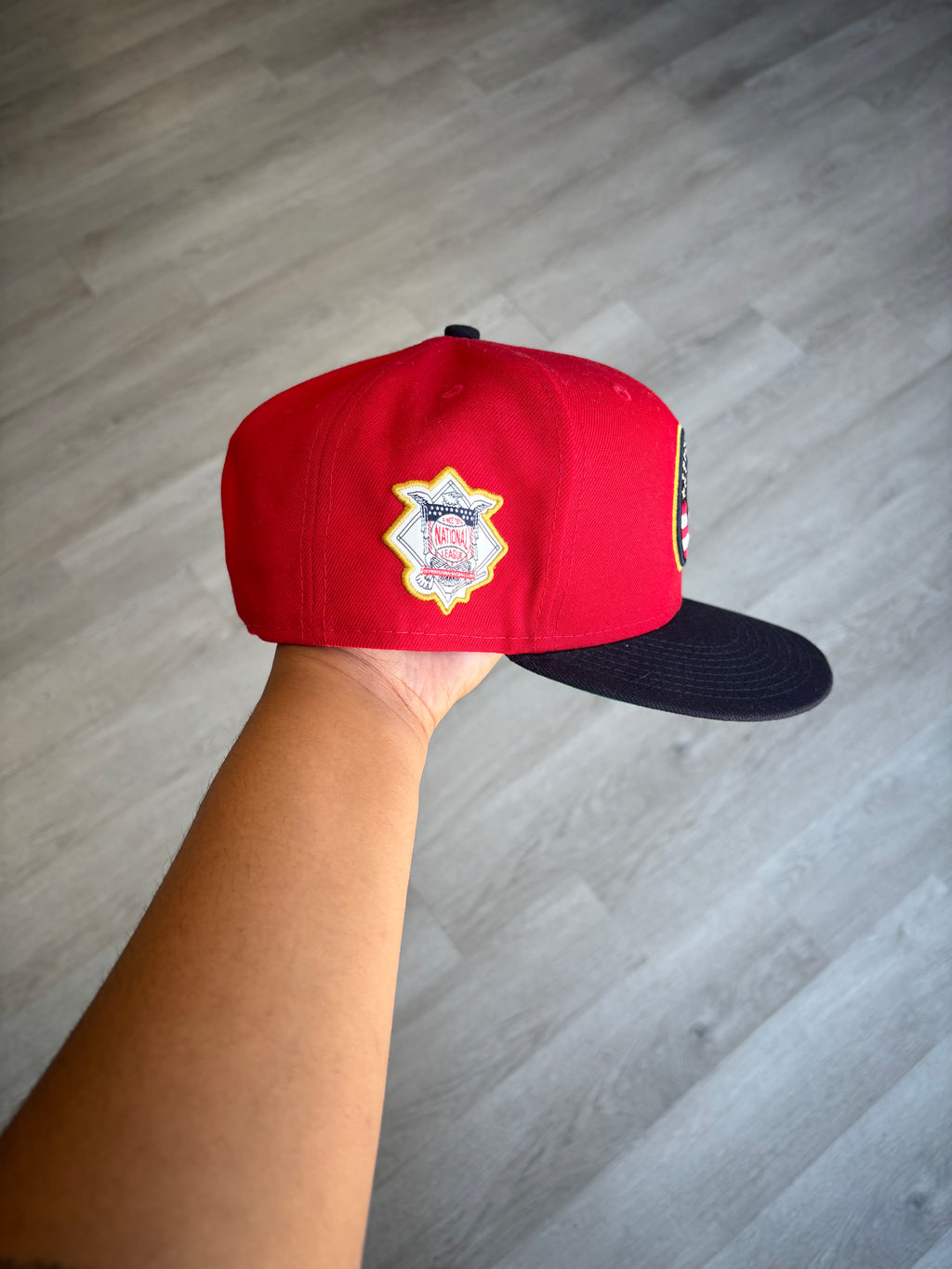 New Era Atlanta Braves 2019 Stars & Stripes 4th of July Fitted Hat