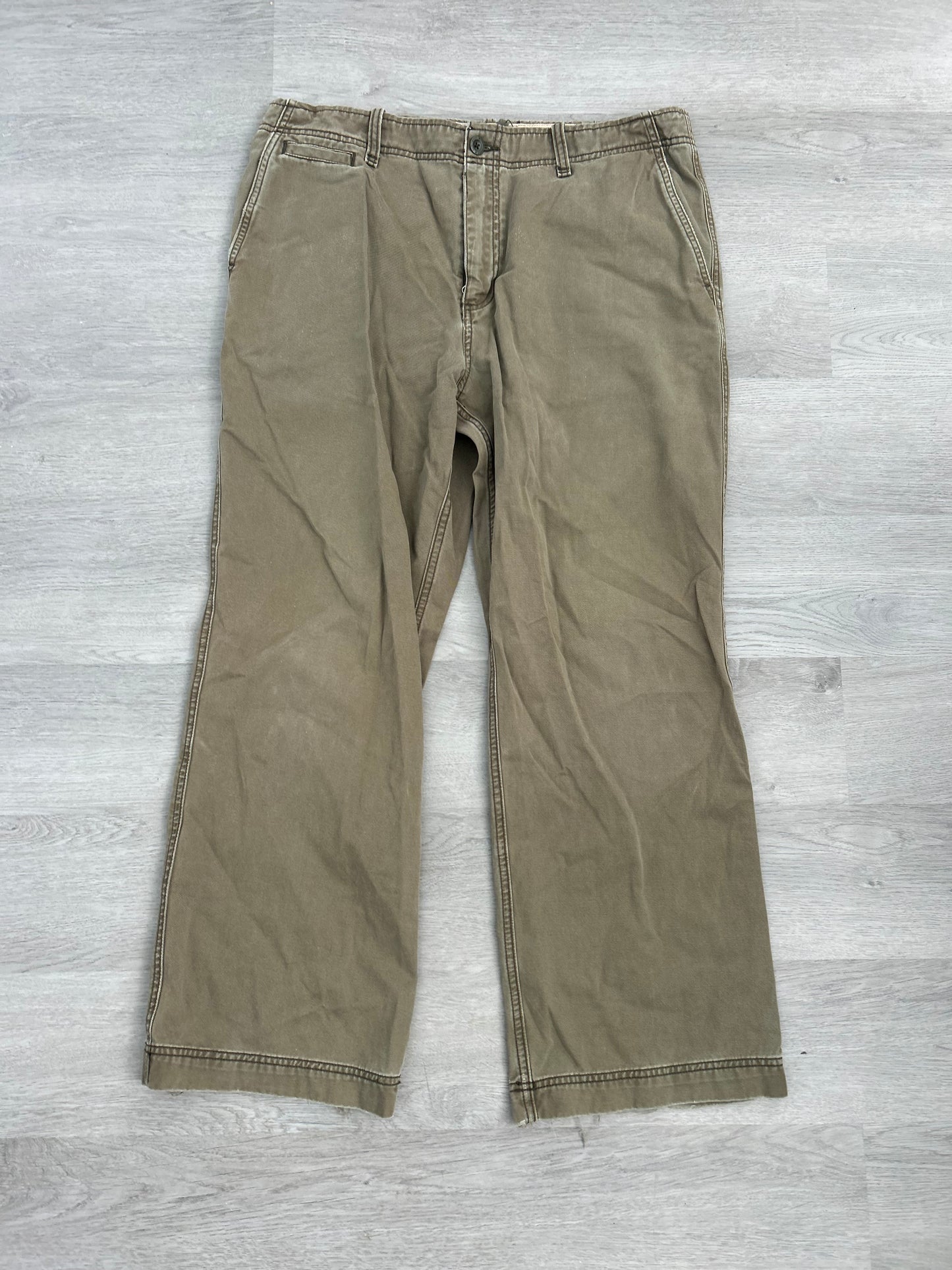 Vintage Olive Green Work Pants