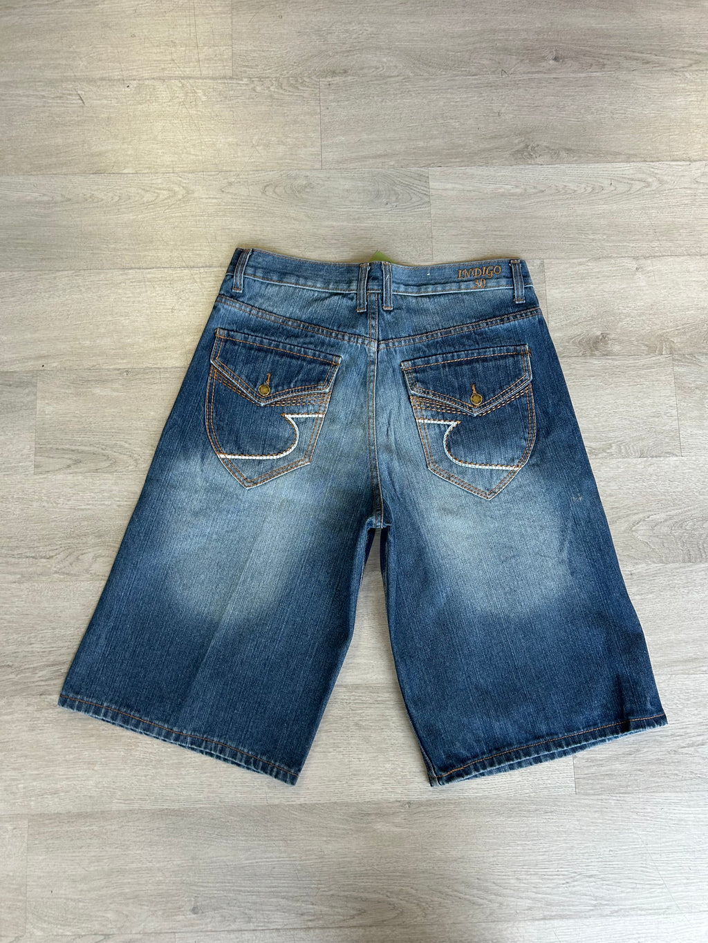 Vintage Indigo 30 Jean Shorts