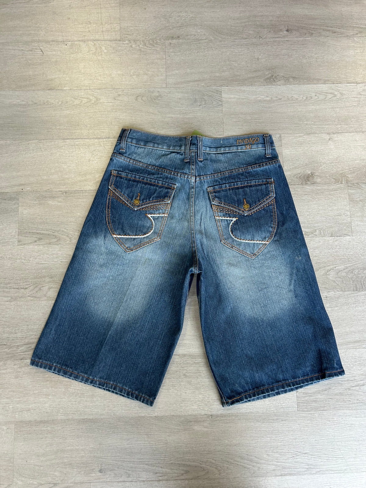 Vintage Indigo 30 Jean Shorts