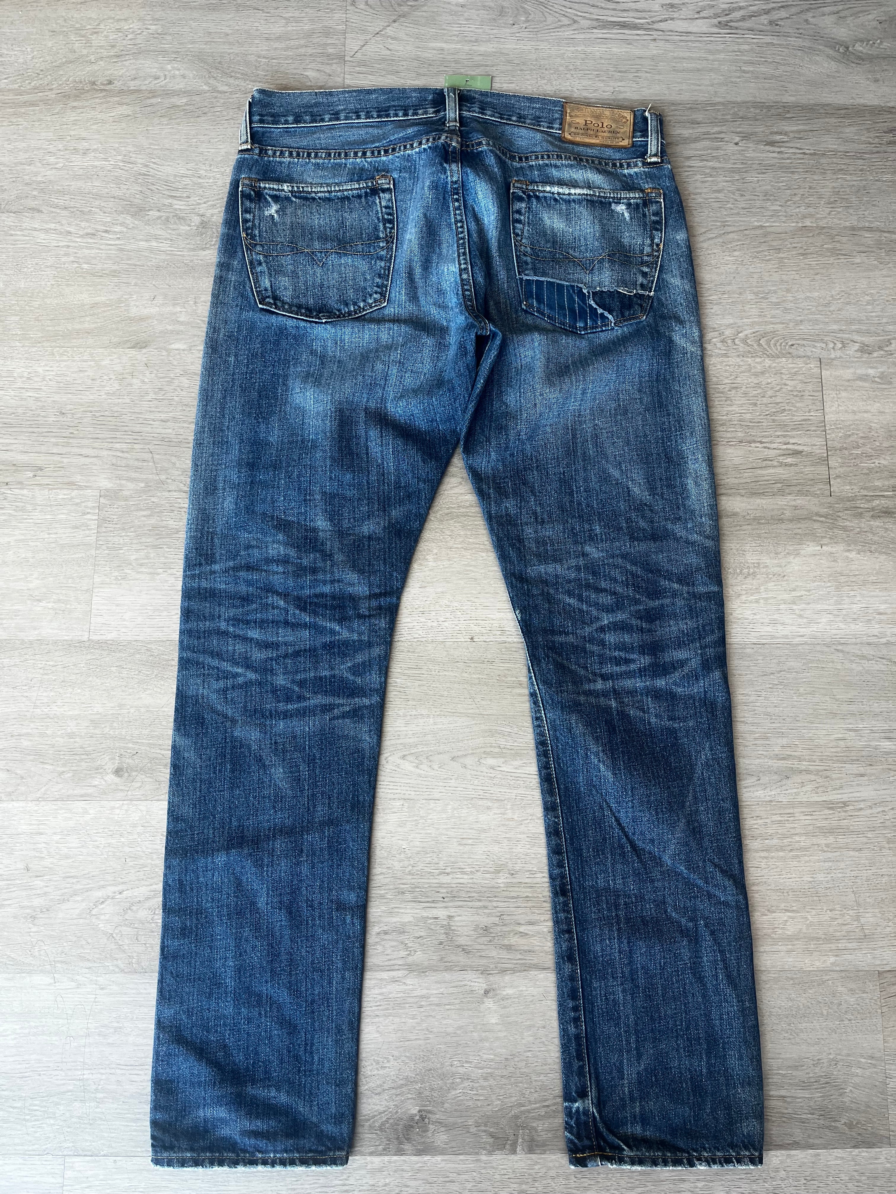Vintage Polo Ralph Lauren Patchwork Jeans