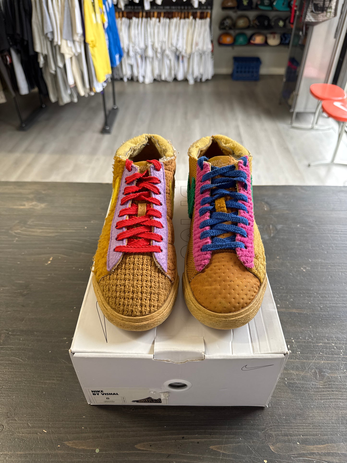 Pre-owned Nike Cactus Plant Flea Market Blazer Mid Sponge By You