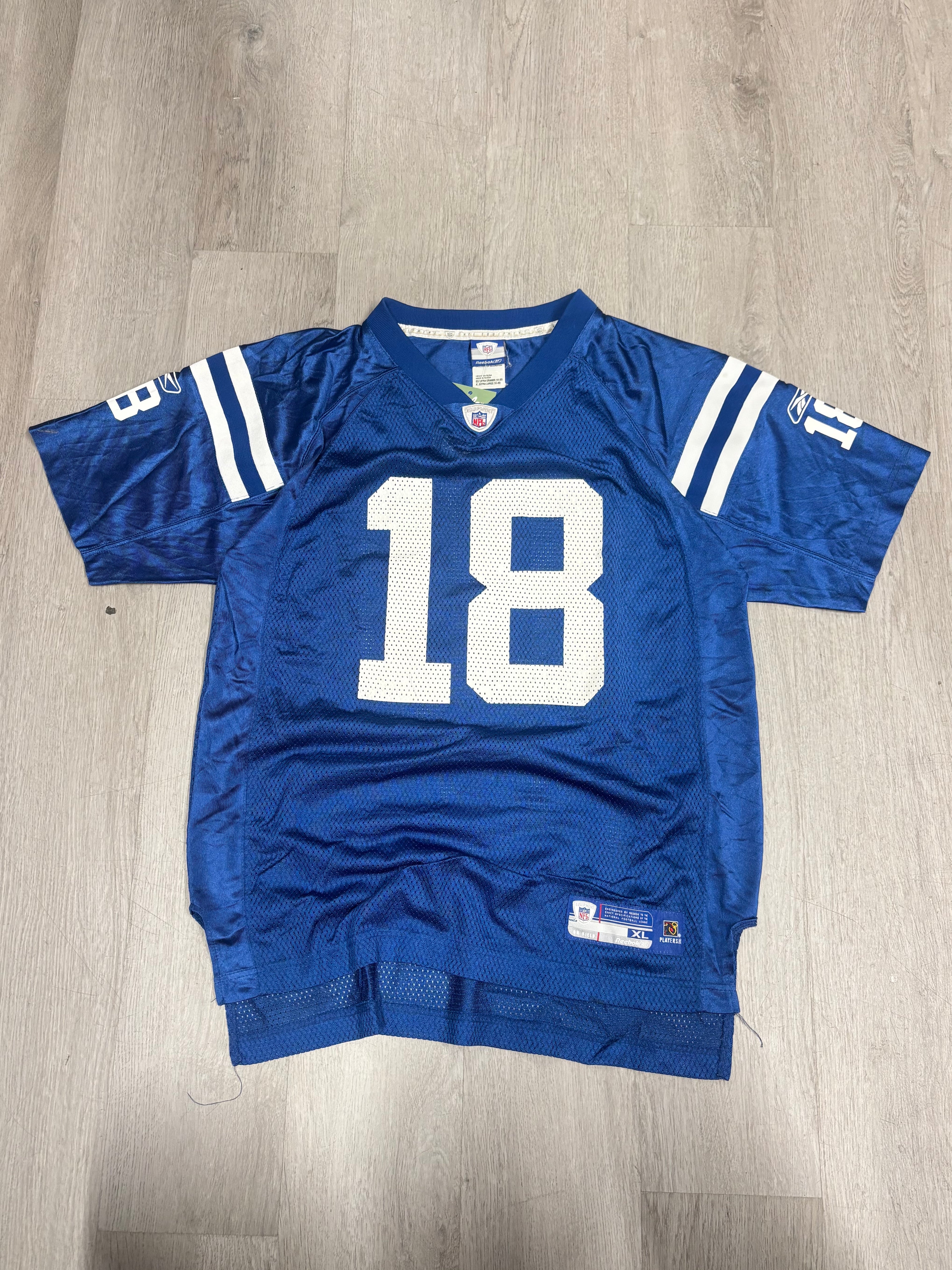 Vintage Reebok Indianapolis Colts Peyton Manning #18 Jersey
