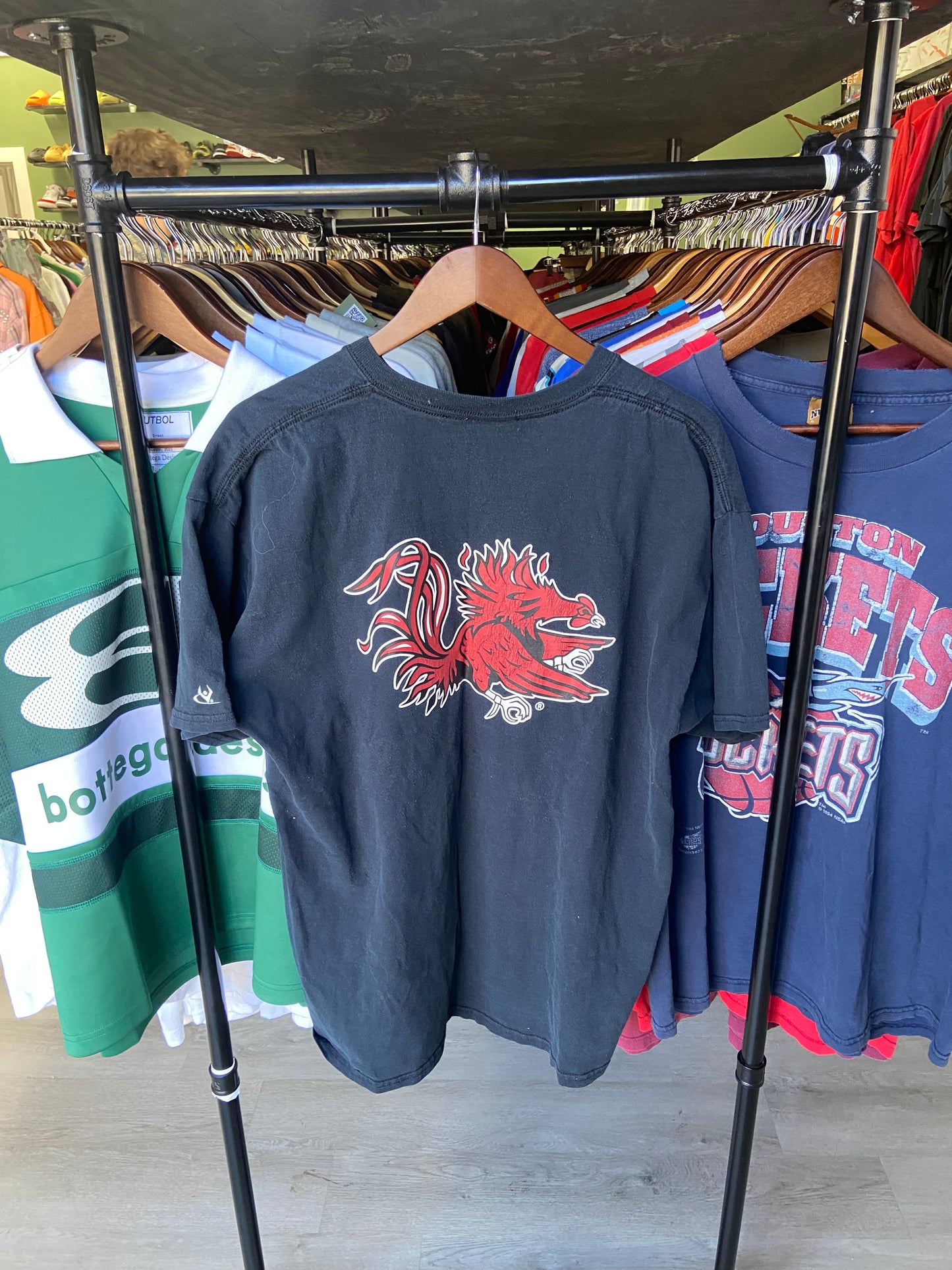 Black University of South Carolina ‘Carolina’ Corner Tee