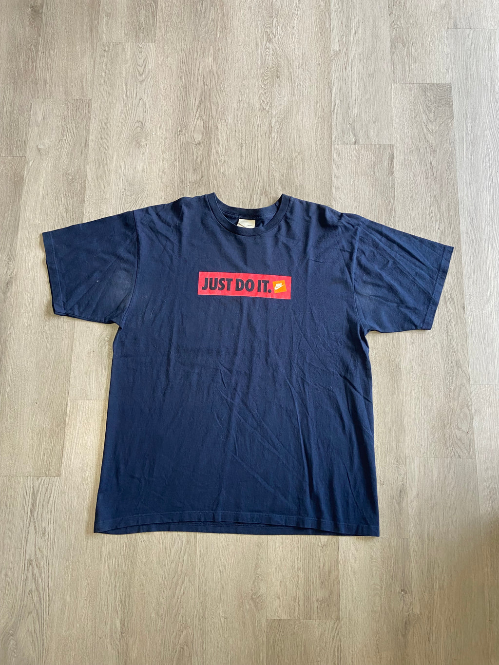Vintage Navy Nike Just Do It Tee