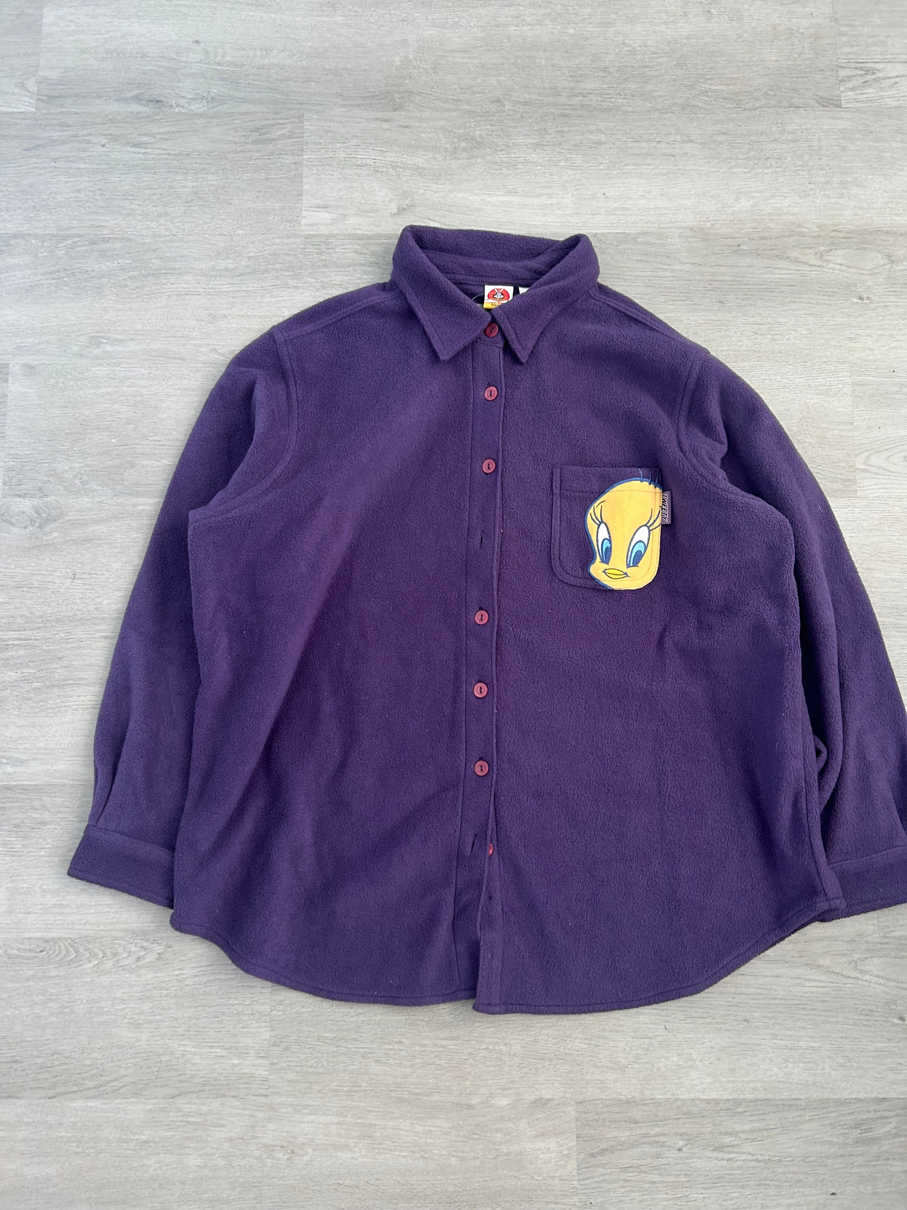 Purple Looney Toons Tweety Bird Shirt