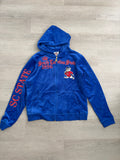 Women’s Y2K Blue South Carolina State Velour Zip Up Hoodie