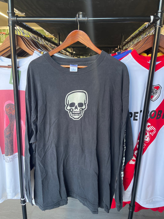 Vintage Skull Long Sleeve Tee