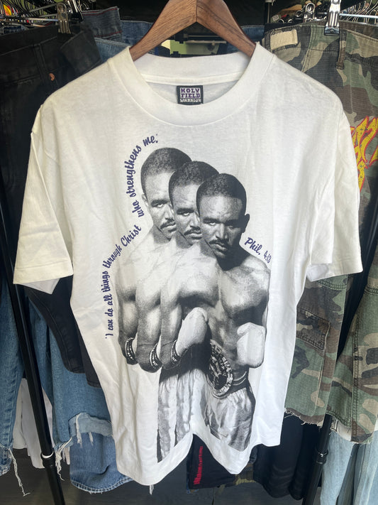 Vintage Evander Holyfield Boxing Tee