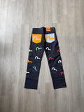 Evisu Japanese Multi Pocket Denim Jeans