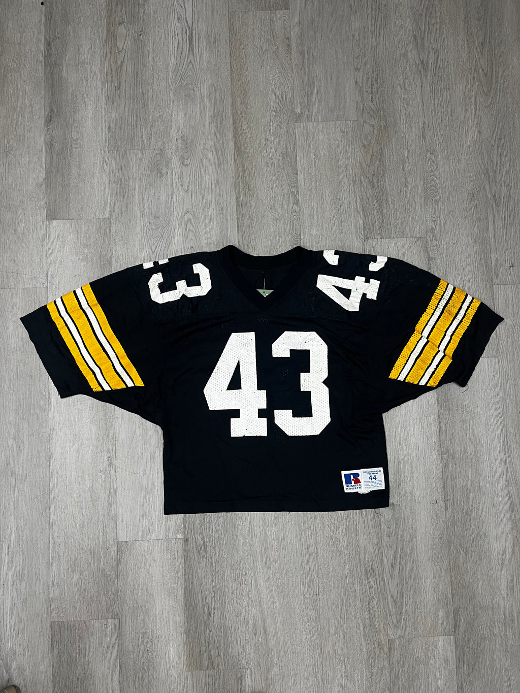 Black & Yellow ‘43’ Football Jersey