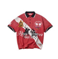 Vale Red London Polo Shirt Lives Valley Forever