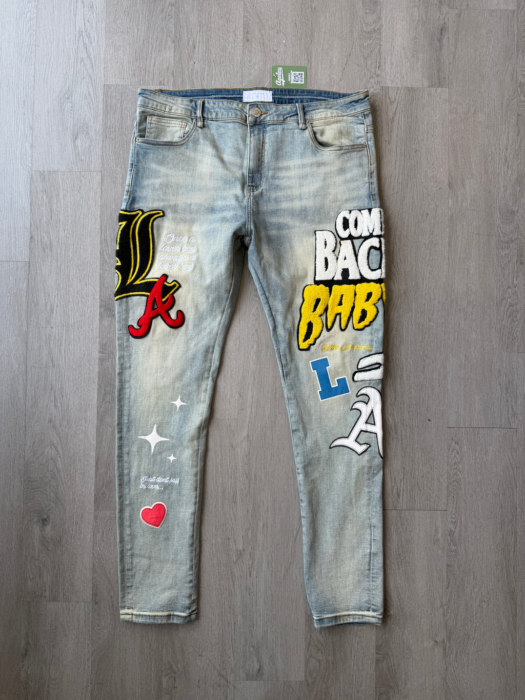 Lifted Anchors Patch Skinny Jeans