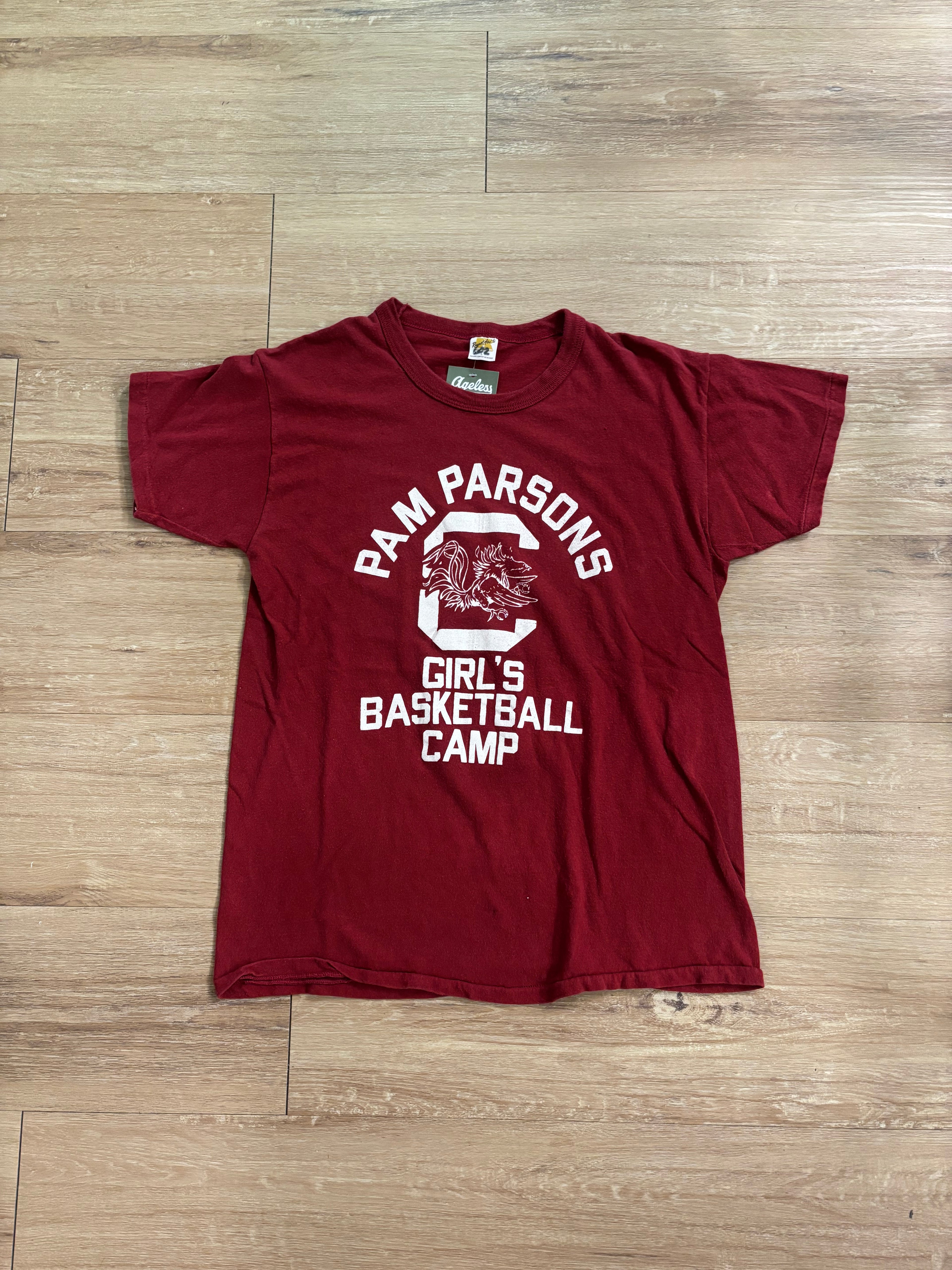 Vintage South Carolina Pam Parsons Girl's Basketball Camp Tee