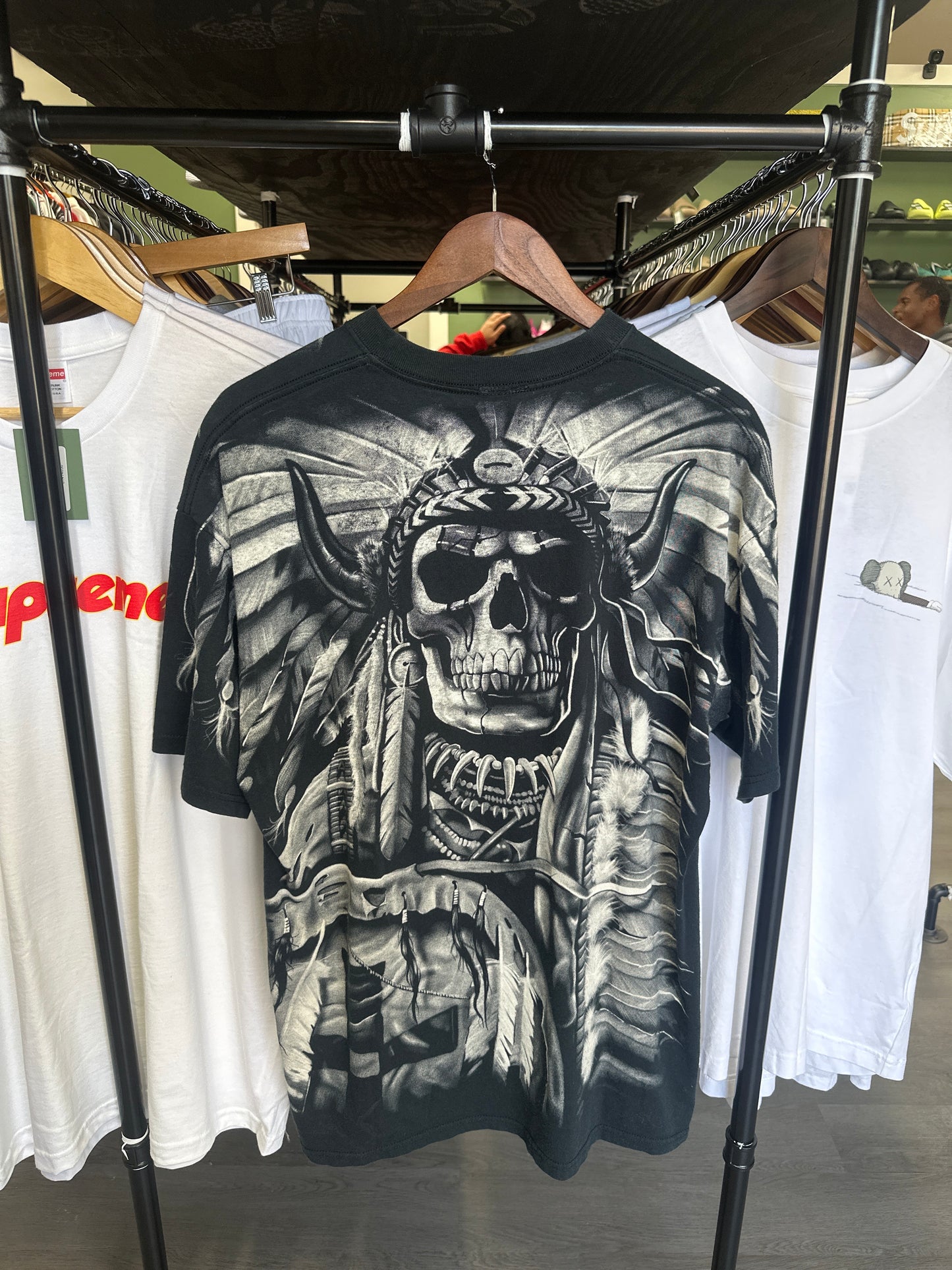 Vintage Native American Skull Tee