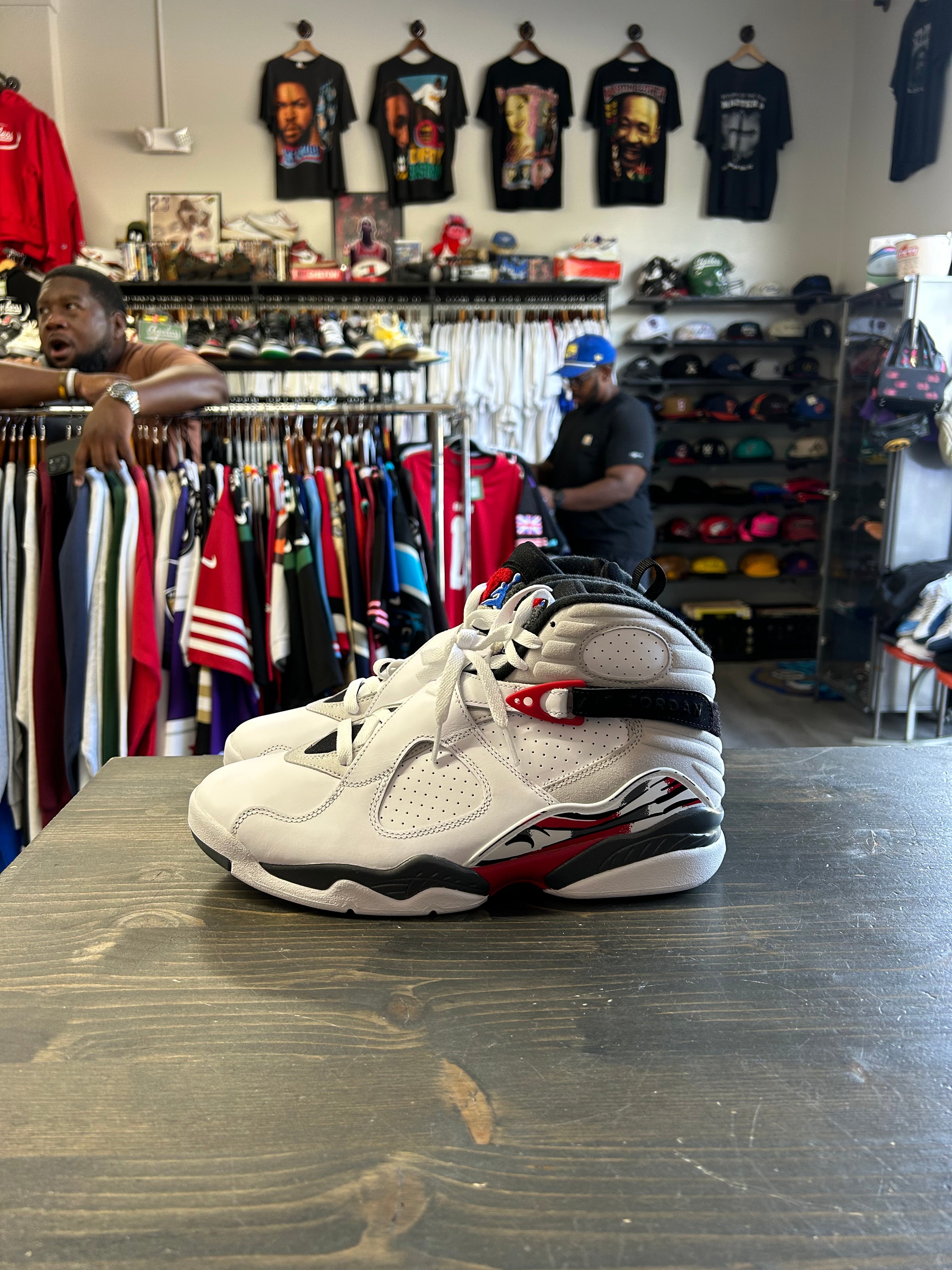 Jordan 8 Retro White True Red (2025)