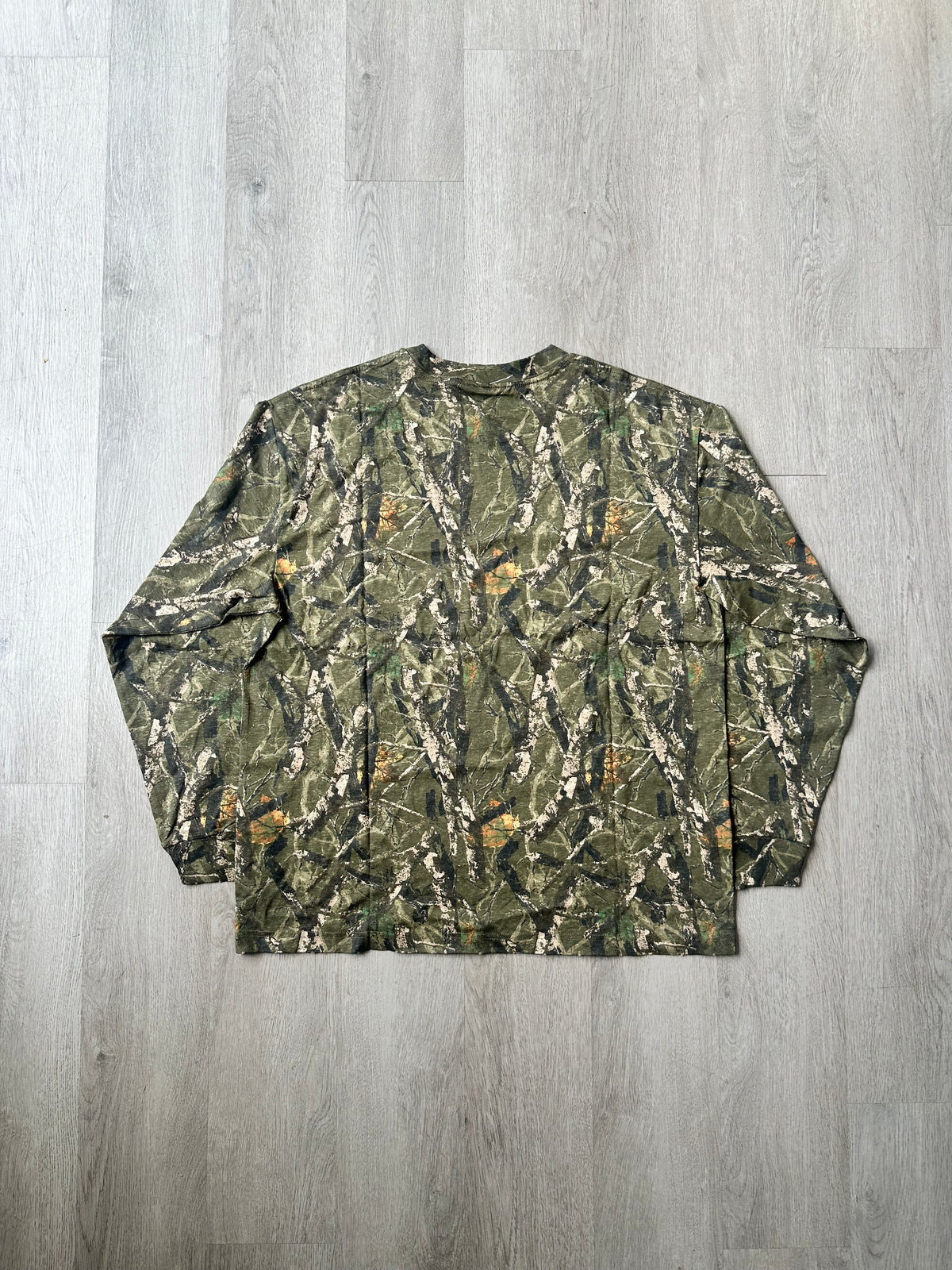 Green Tree Camo Longsleeve Tee