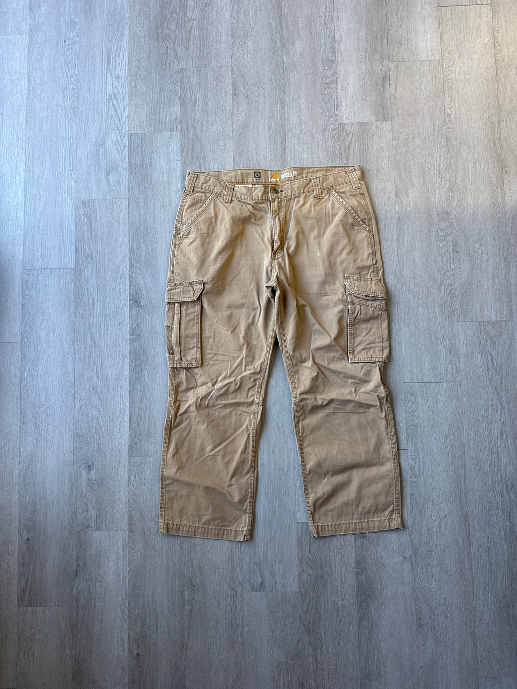 Carhartt Relaxed Fit Tan Cargo Pants