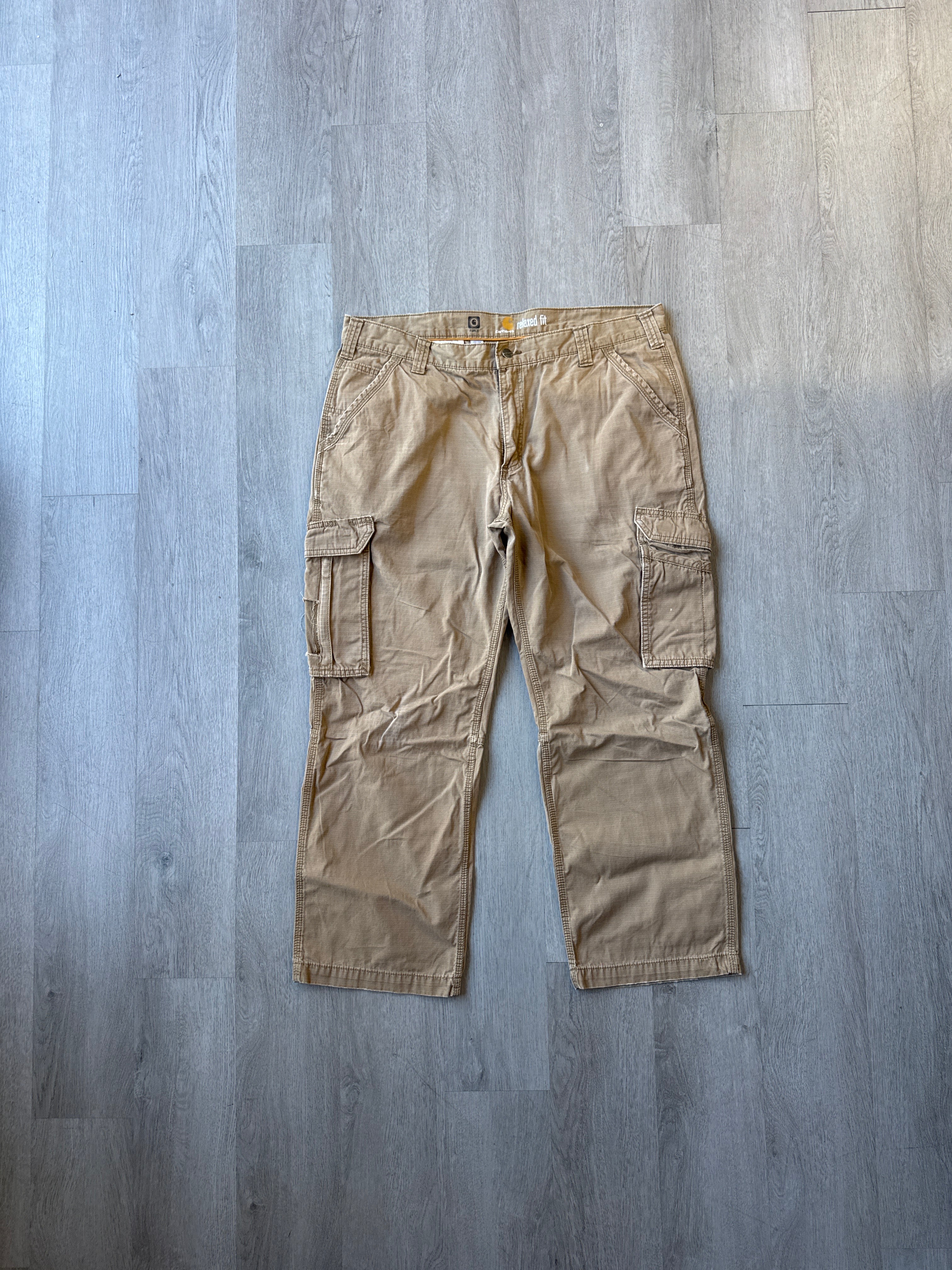 Carhartt Relaxed Fit Tan Cargo Pants