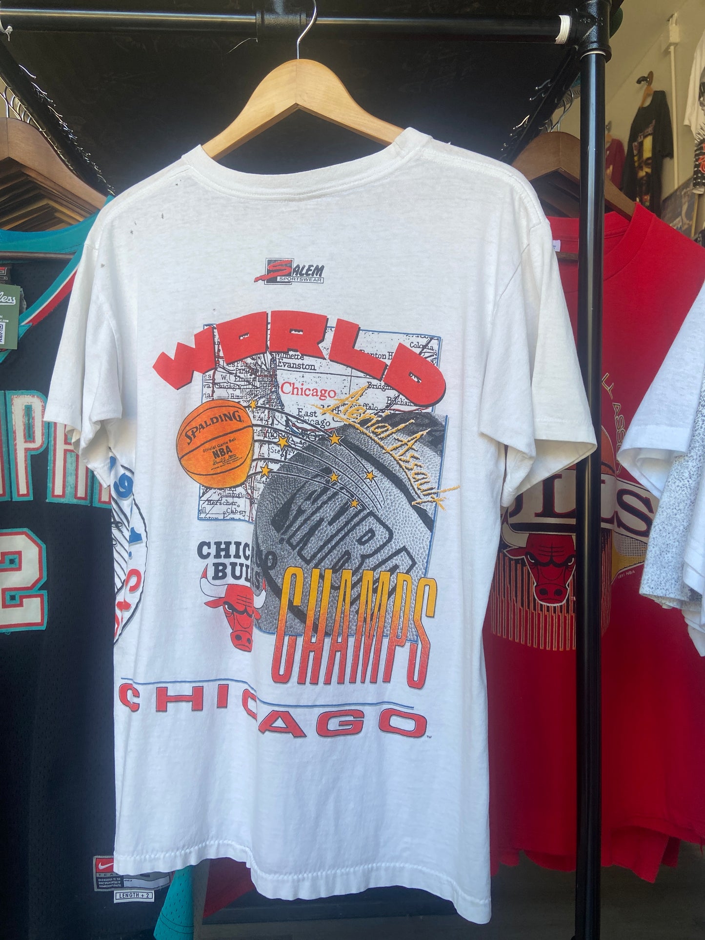 Vintage 1991 Chicago Bulls World Champs Tee