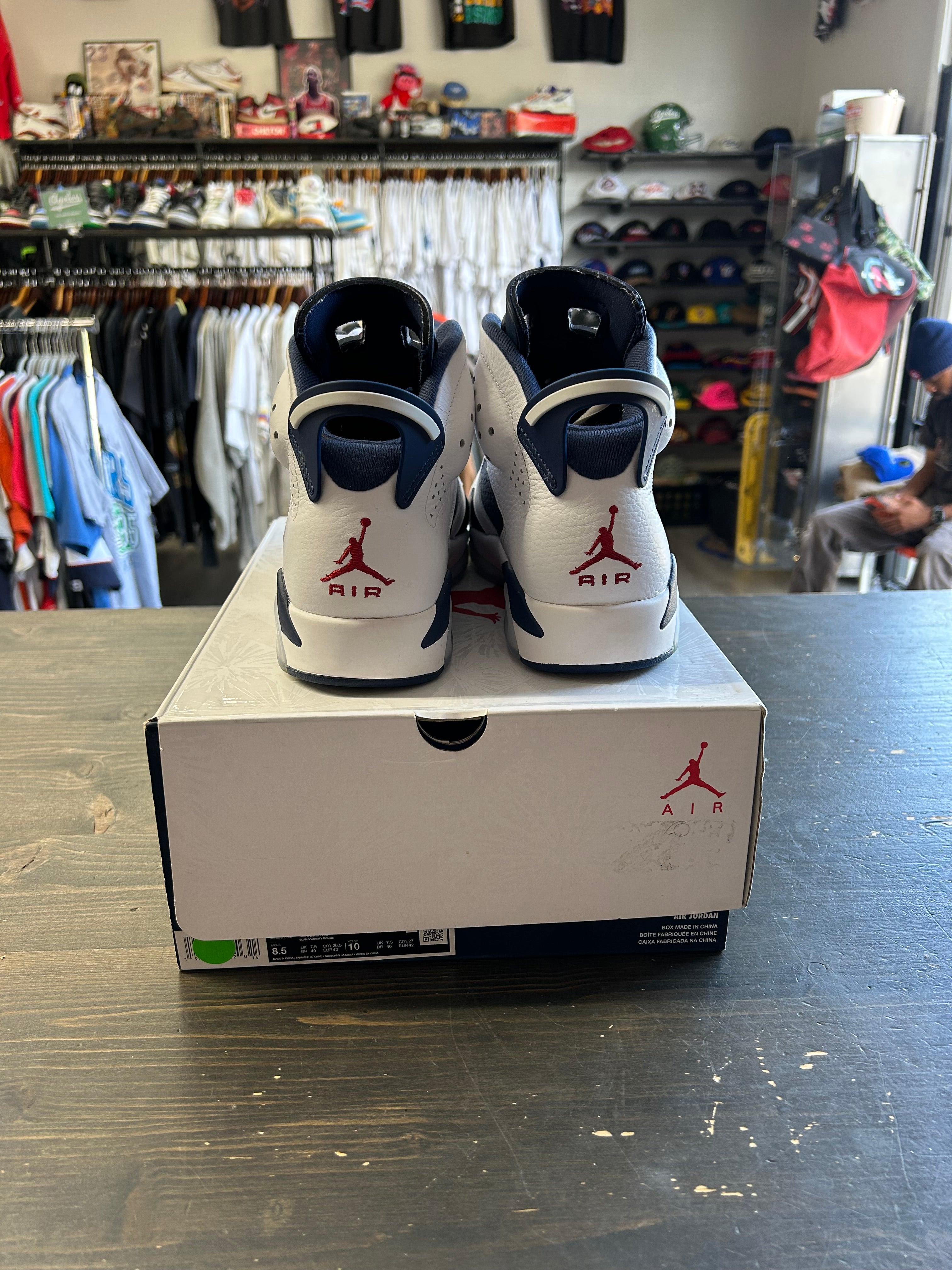 Pre-Owned Jordan 6 Retro Olympic (2024)
