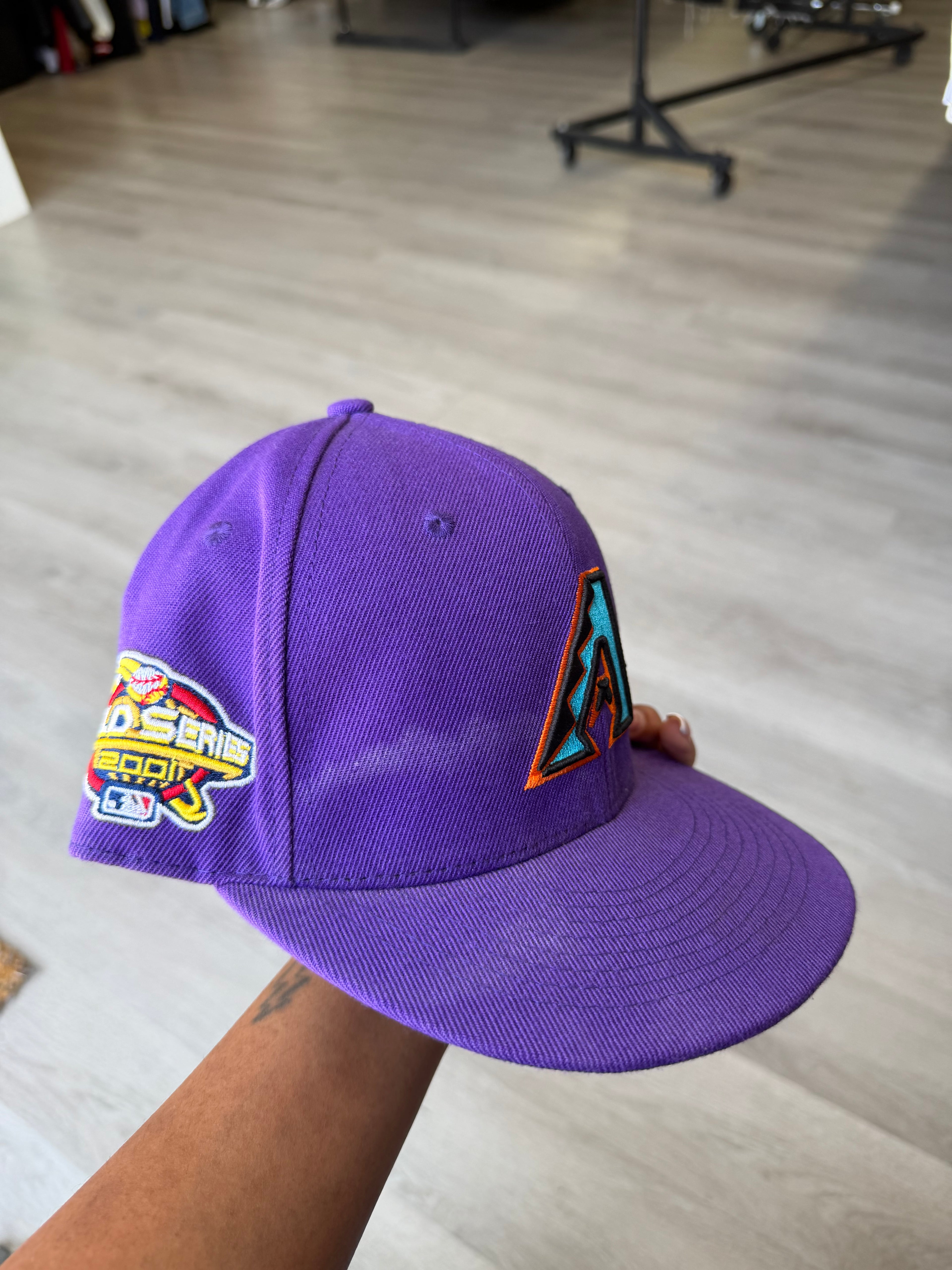 New Era Arizona Diamondbacks Purple Fitted Hat
