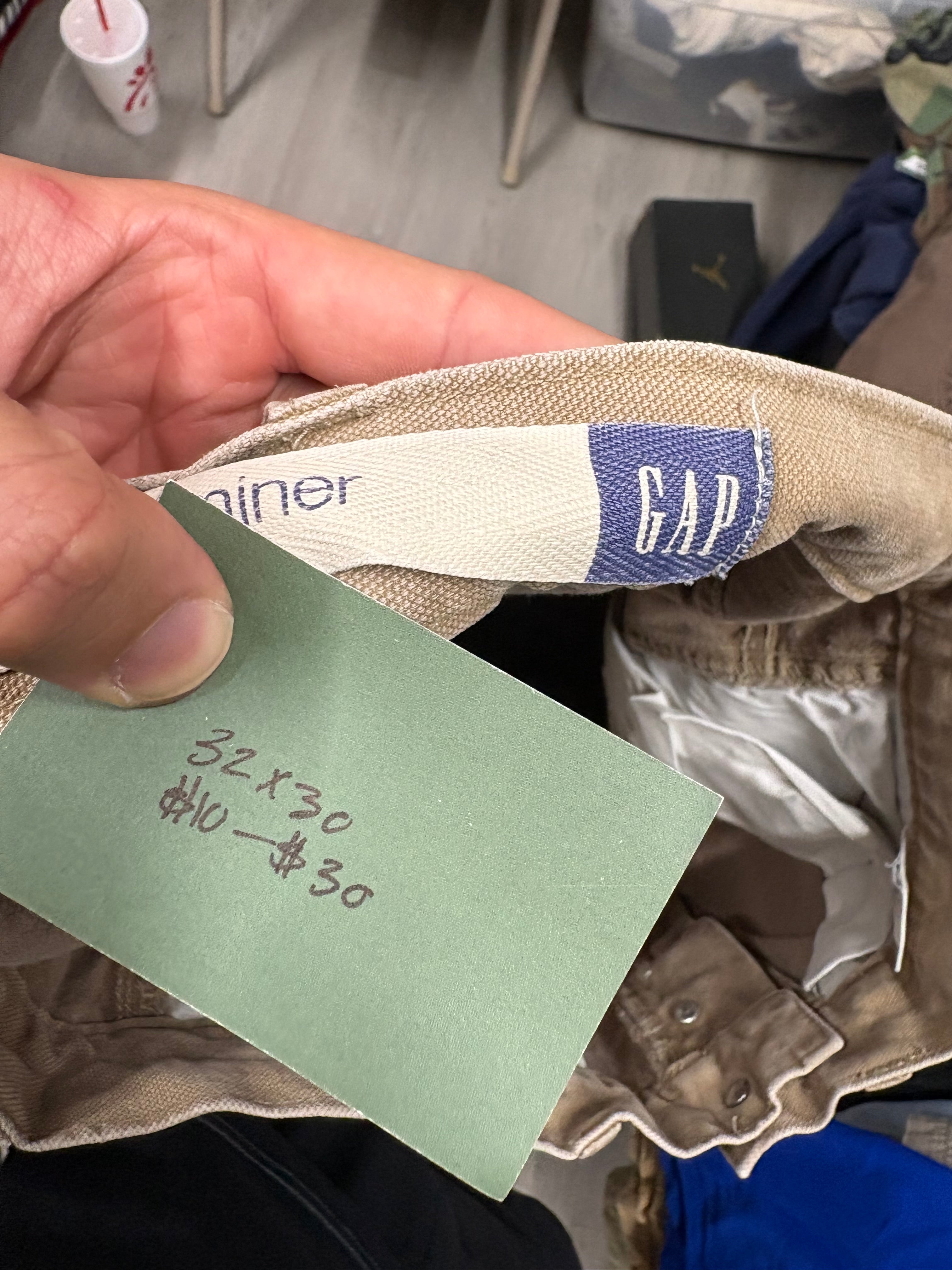 Y2K Gap Double Knee Khaki Pants