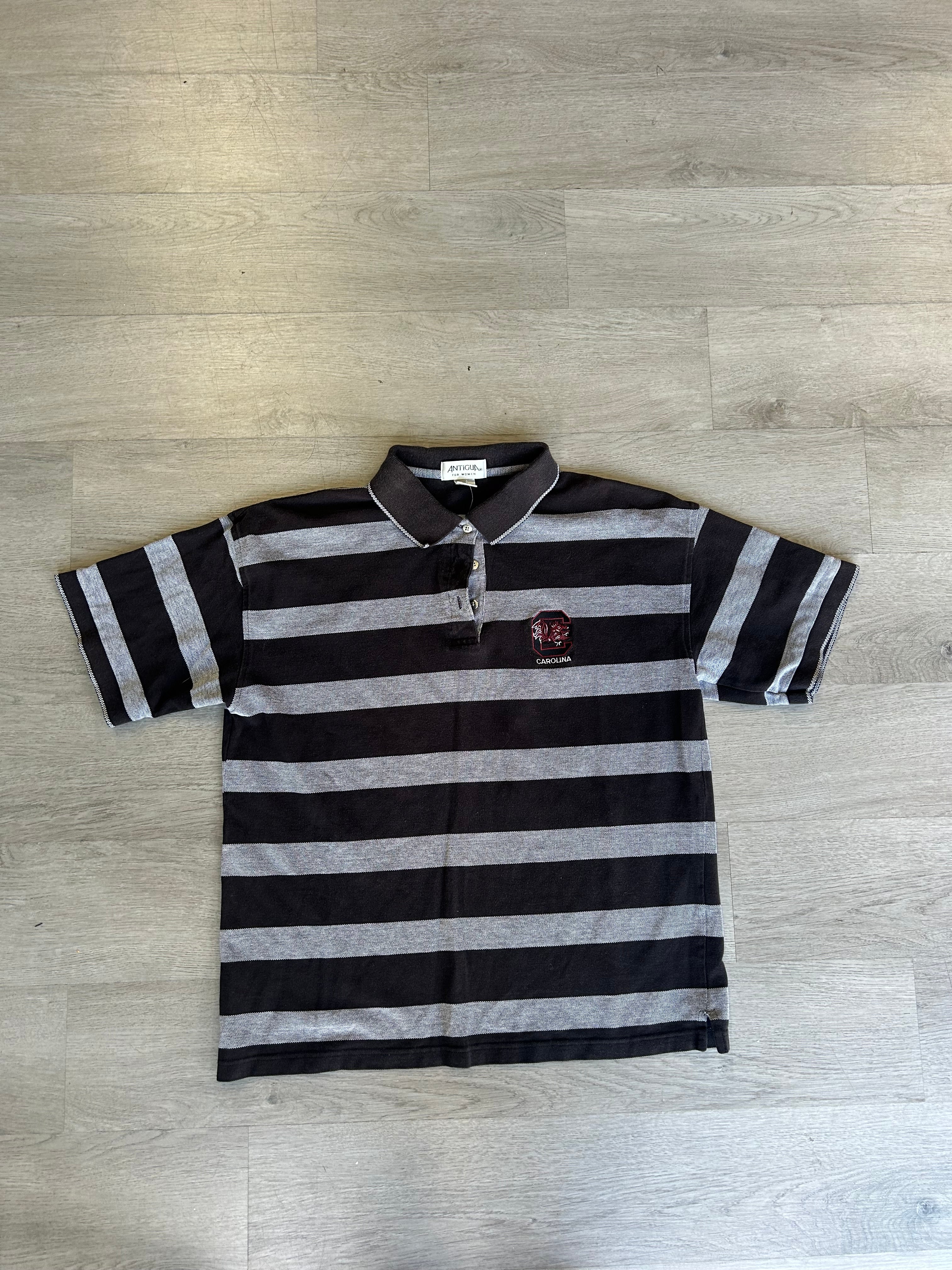 University of South Carolina Gamecocks Logo Striped Women’s Polo