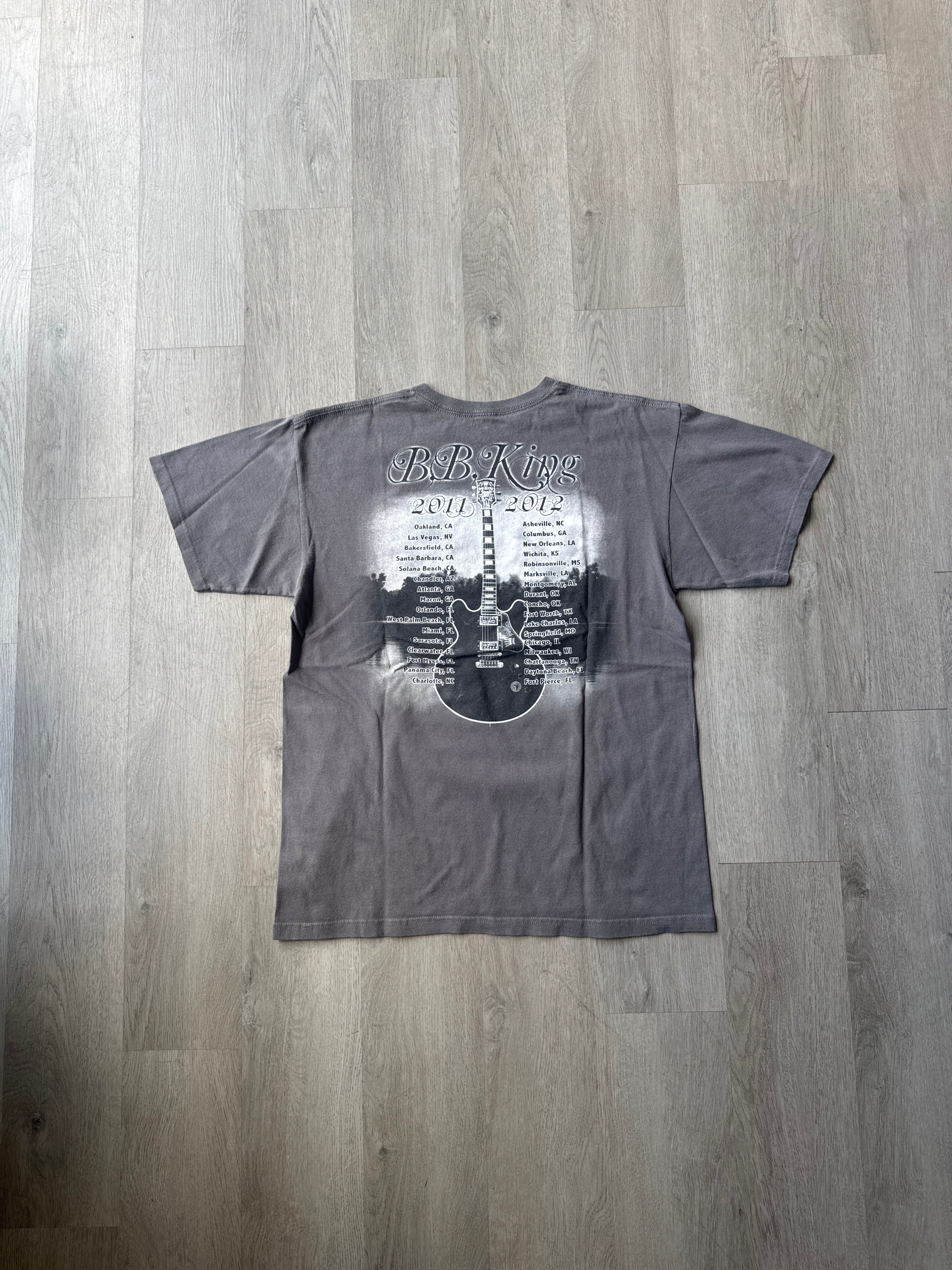 2012 B.B. King King Of Blues Tour Concert Tee
