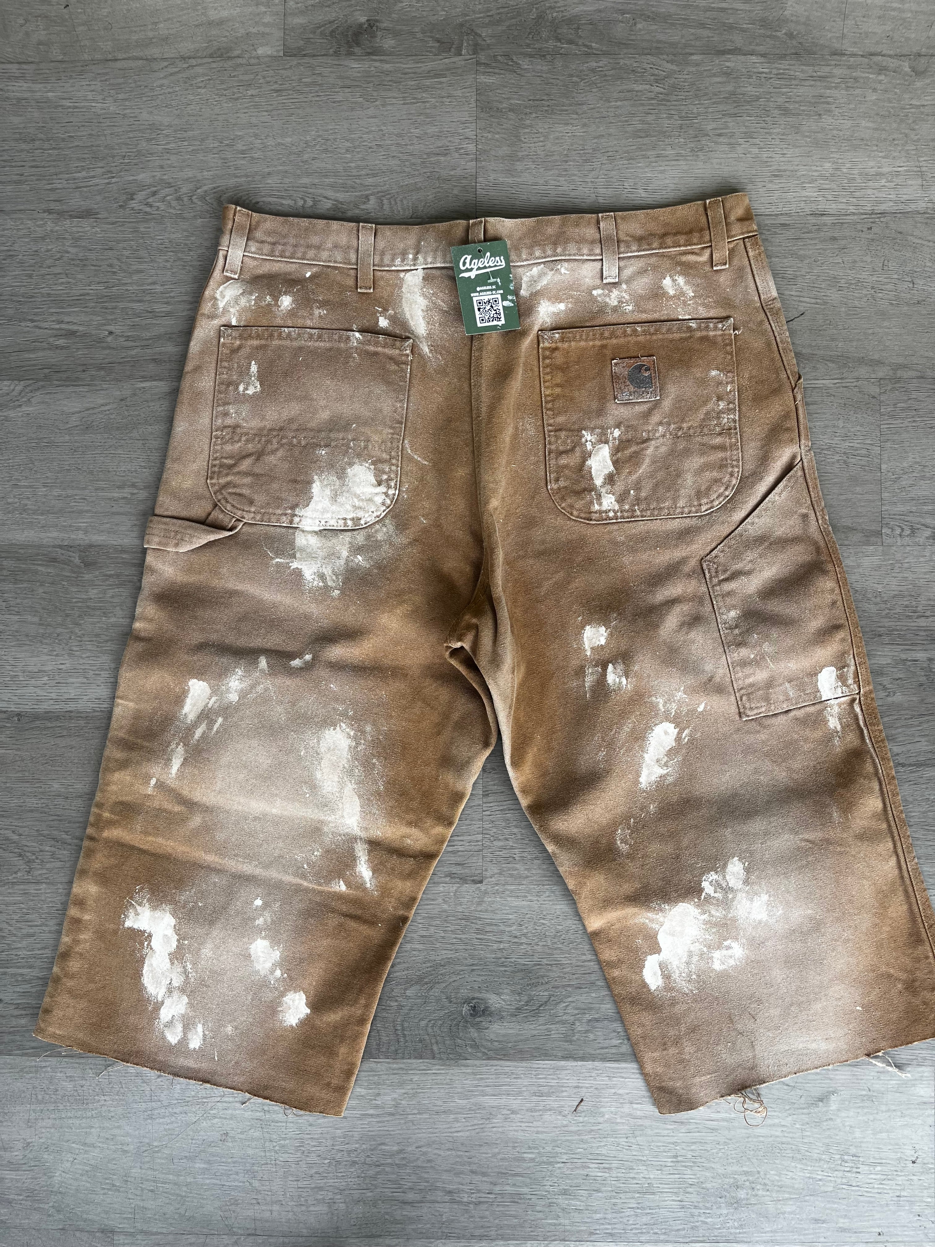 Vintage Carhartt Paint Splatter Shorts