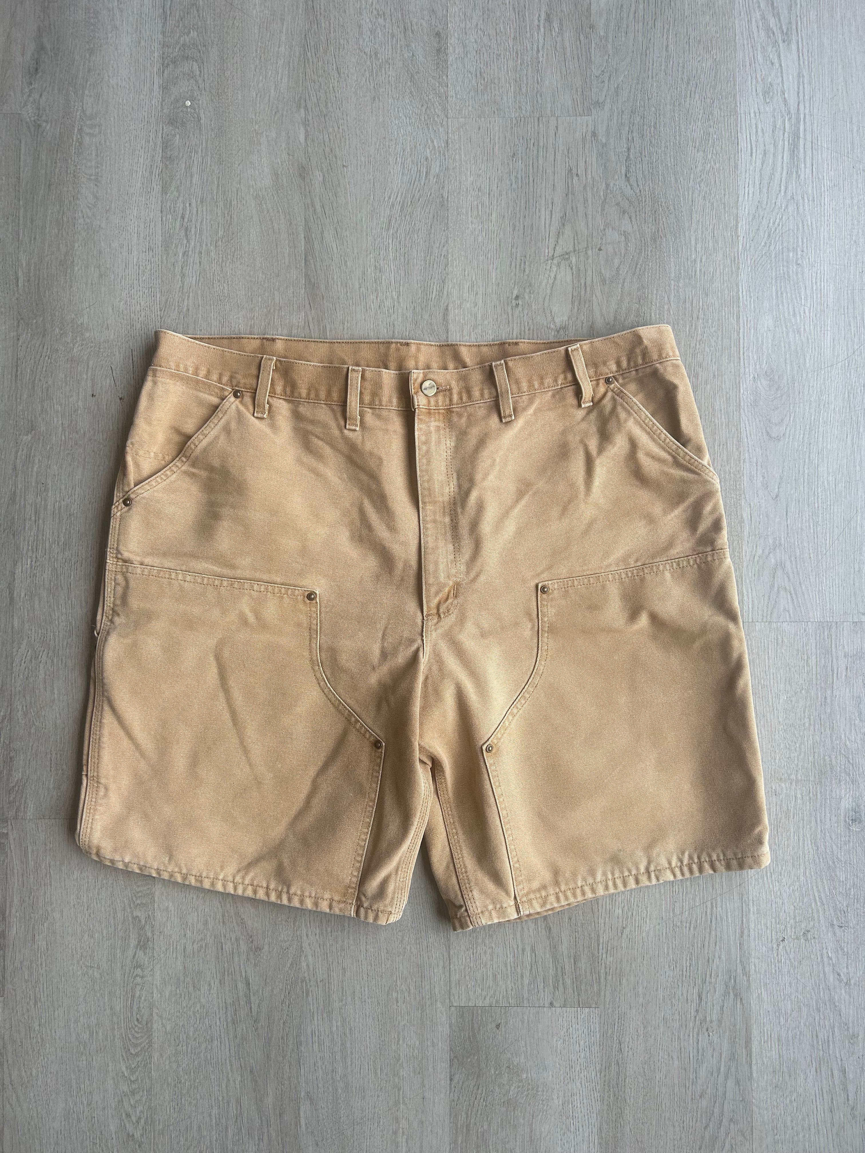Vintage Carhartt B80 Duck Canvas Double-Knee Carpenter Shorts