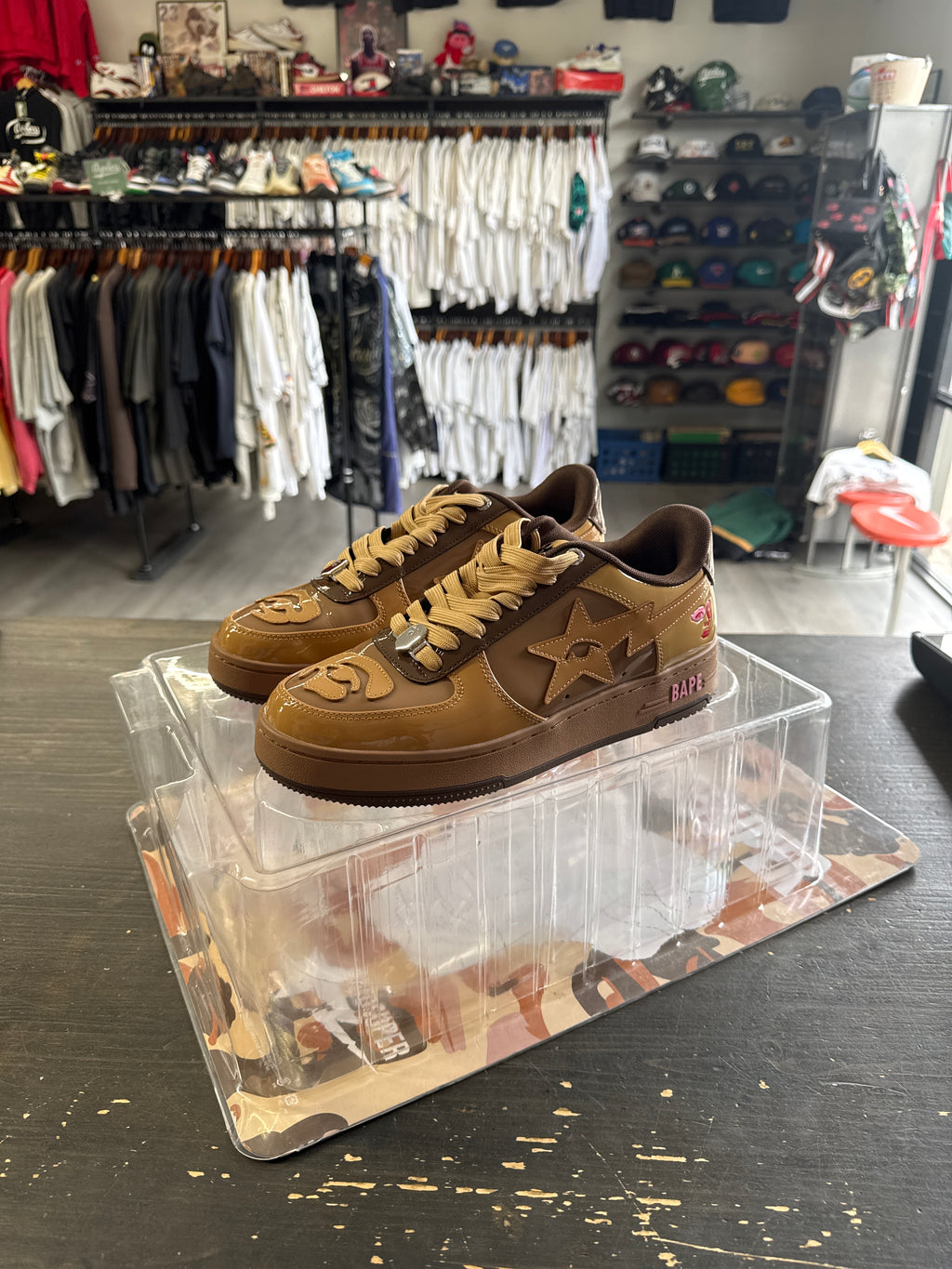Pre-owned A Bathing Ape Bape Sta KidSuper Brown