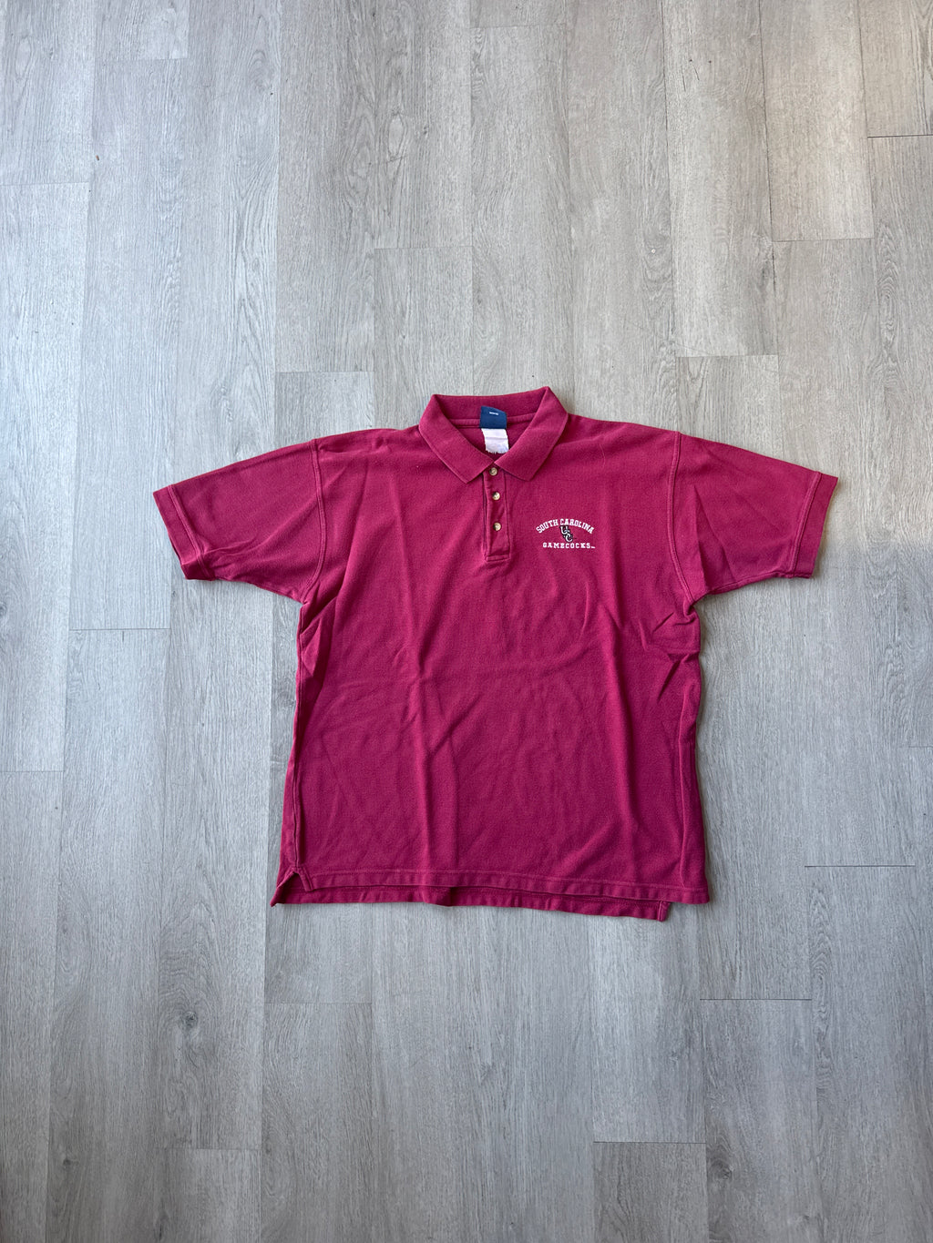 Vintage University Of South Carolina Gamecocks Polo