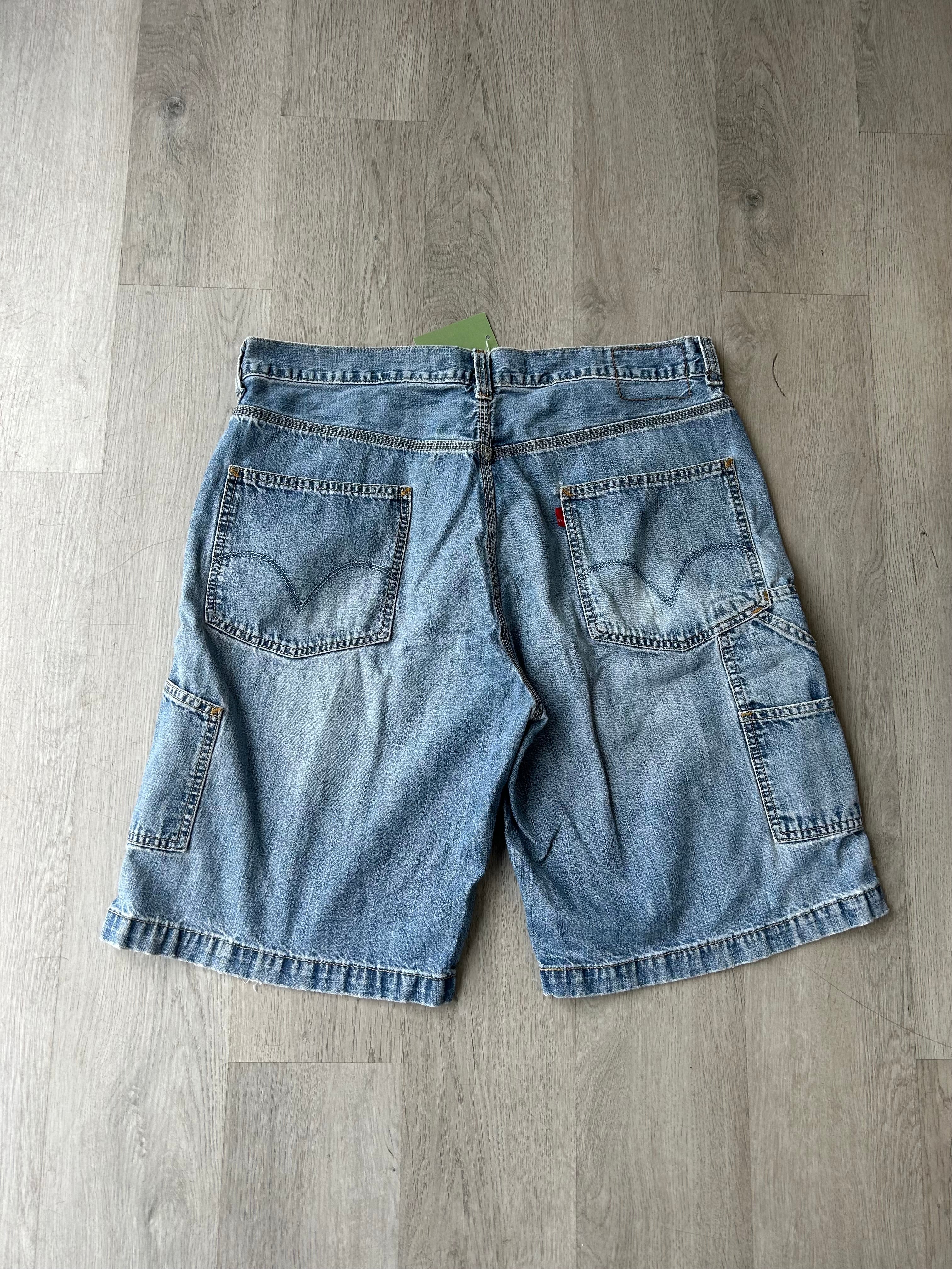 Vintage Distressed Levi’s Carpenter Jean Shorts Jorts