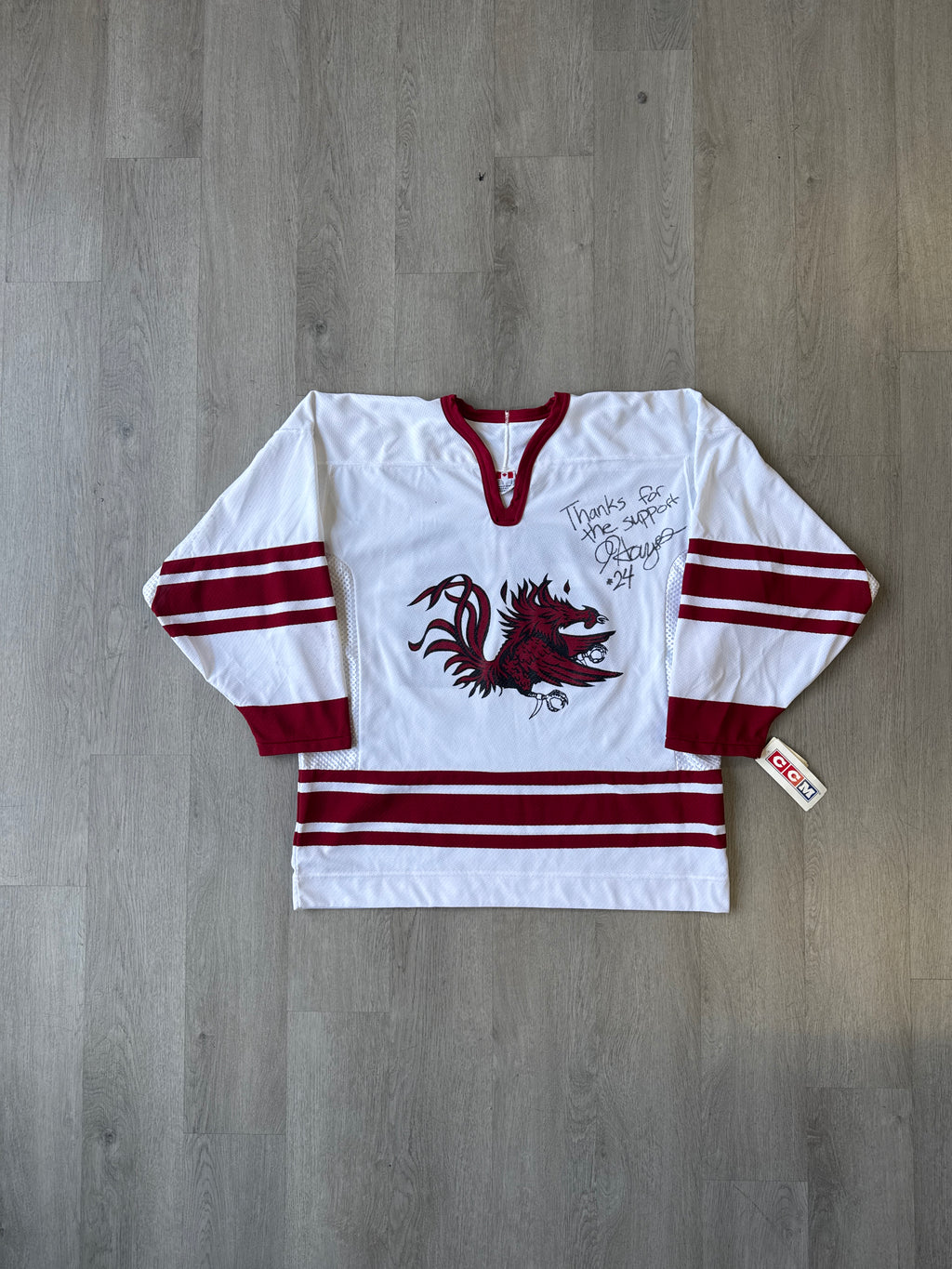 Vintage 90s CCM University Of South Carolina Gamecocks Hockey Jersey