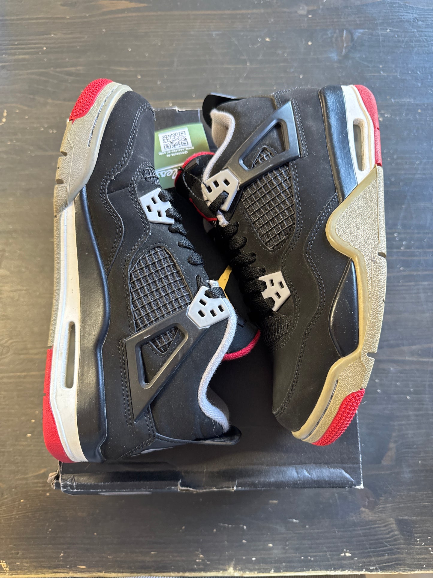 Pre-owned Jordan Retro 4 Bred