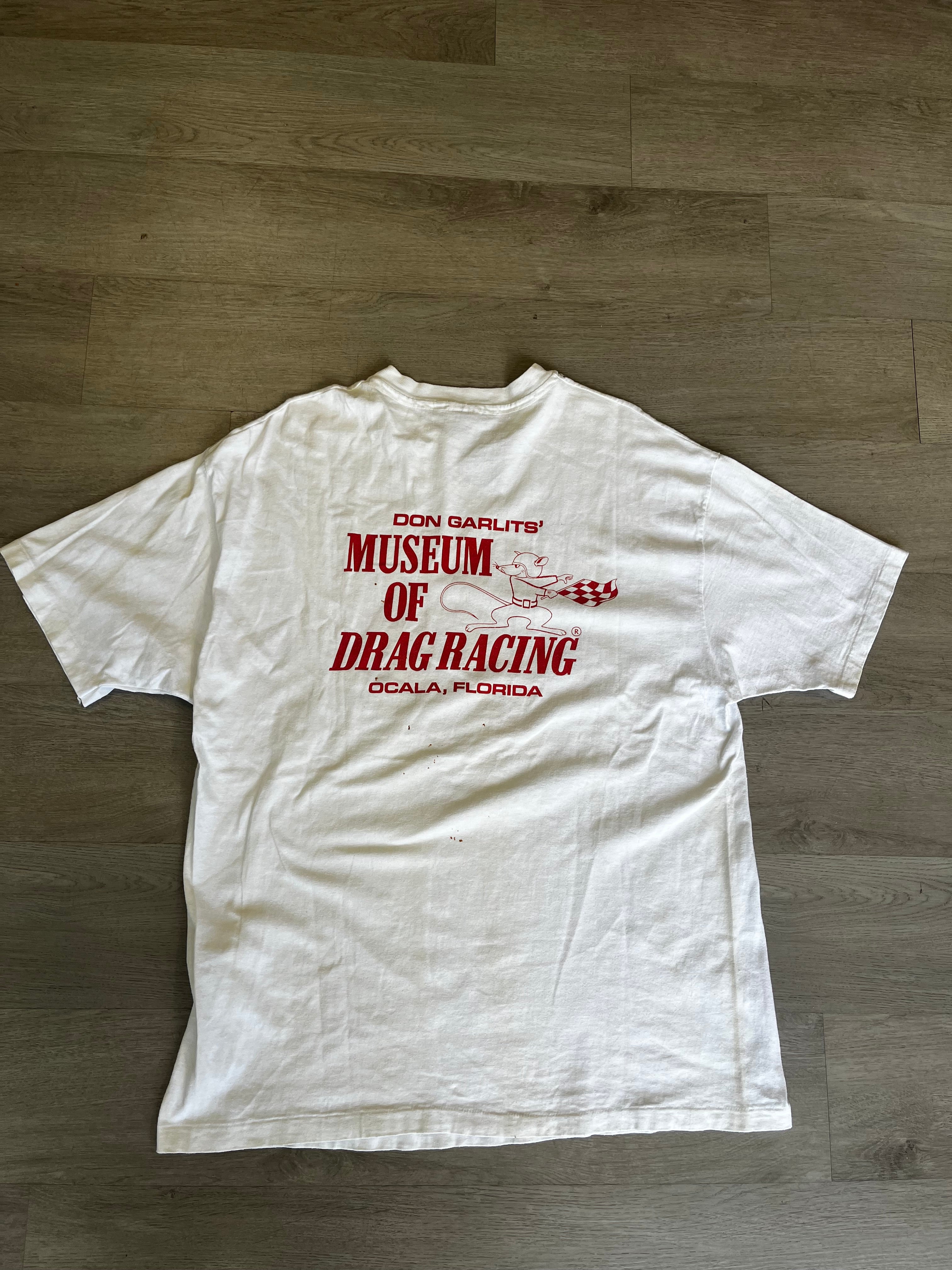 Vintage Flatheads Forever Drag Racing Tee