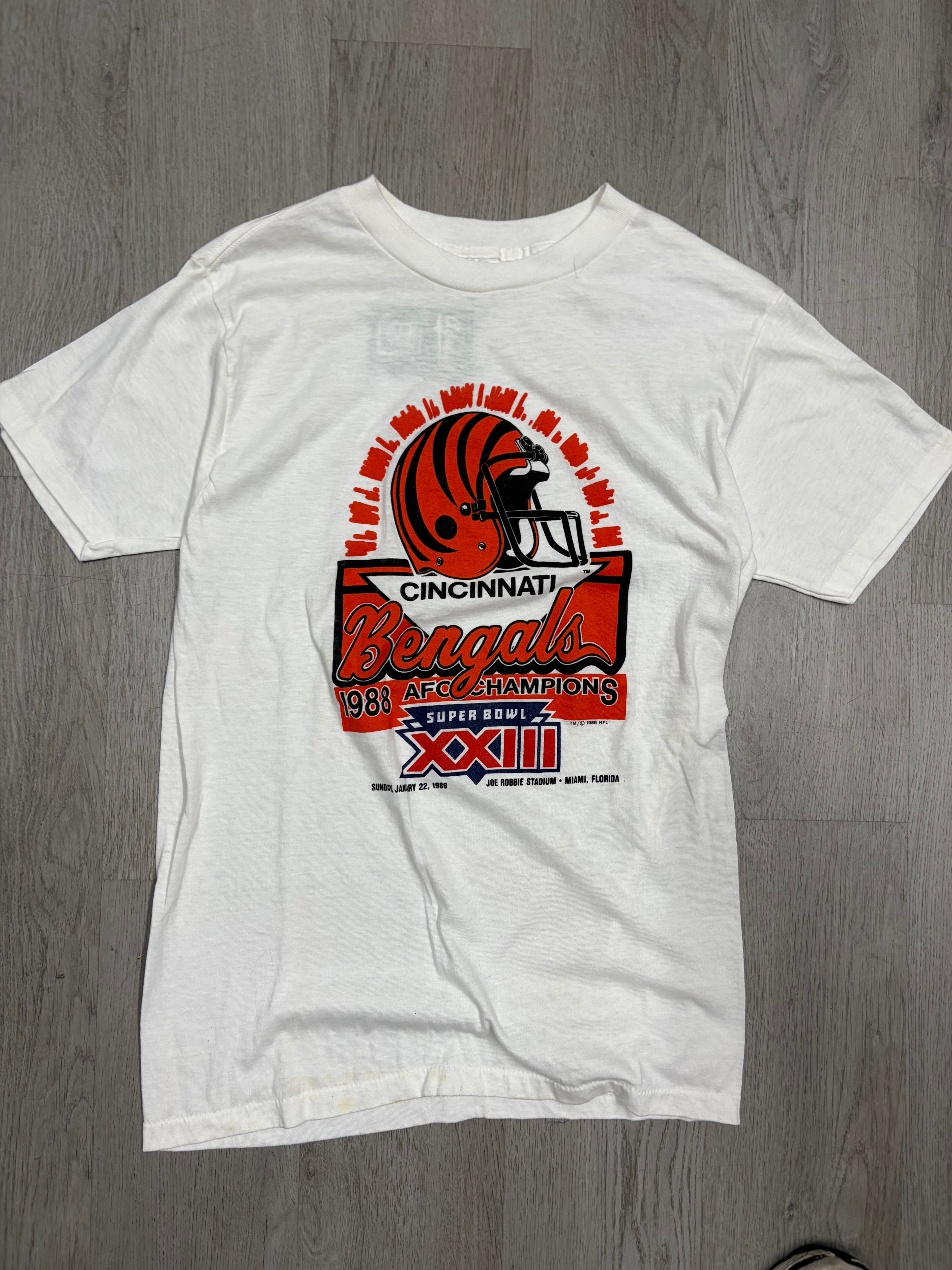 1988 Cincinnati Bengals Super Bowl Champions Tee
