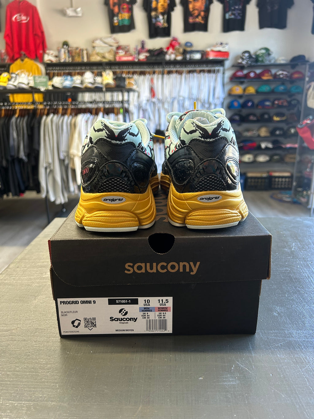 Pre-Owned Saucony ProGrid Omni 9 City Pack Tokyo