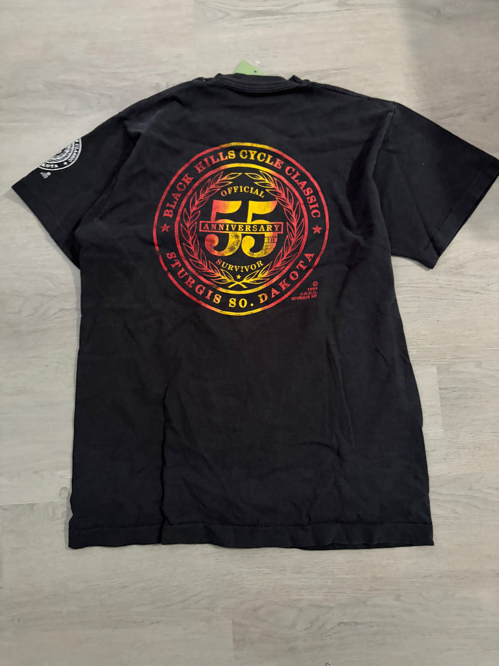 Vintage 1995 Black Hills Cycle Classic Sturgis Motorcycle Tee