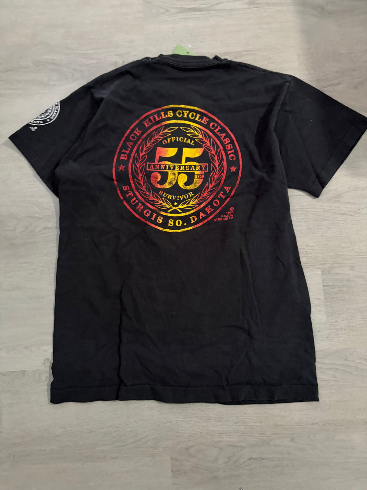 Vintage 1995 Black Hills Cycle Classic Sturgis Motorcycle Tee