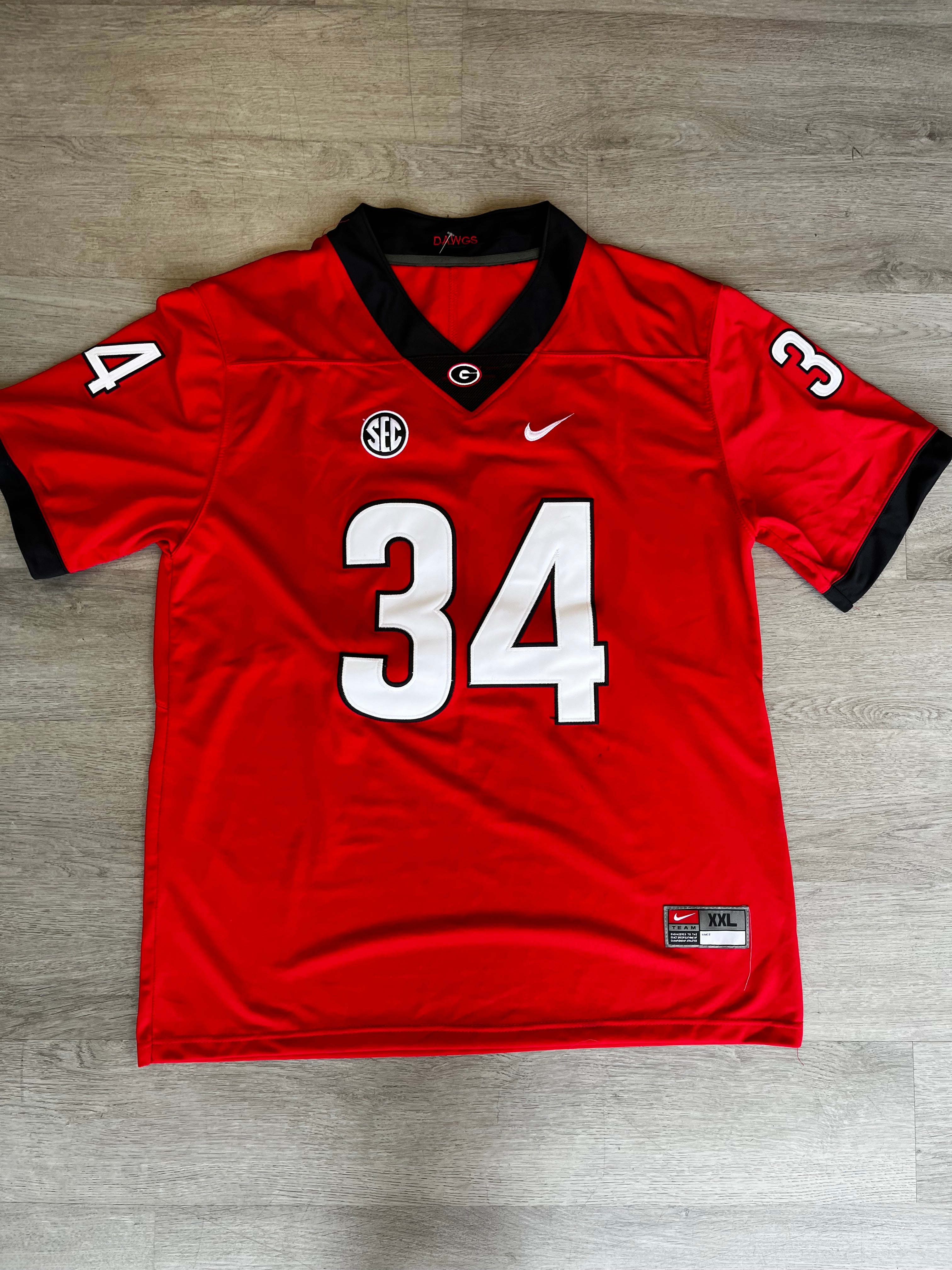 Herschel Walker #34 Georgia Bulldogs Jersey