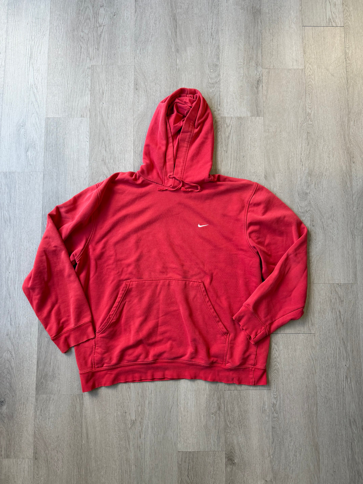 Vintage Red Nike Hoodie