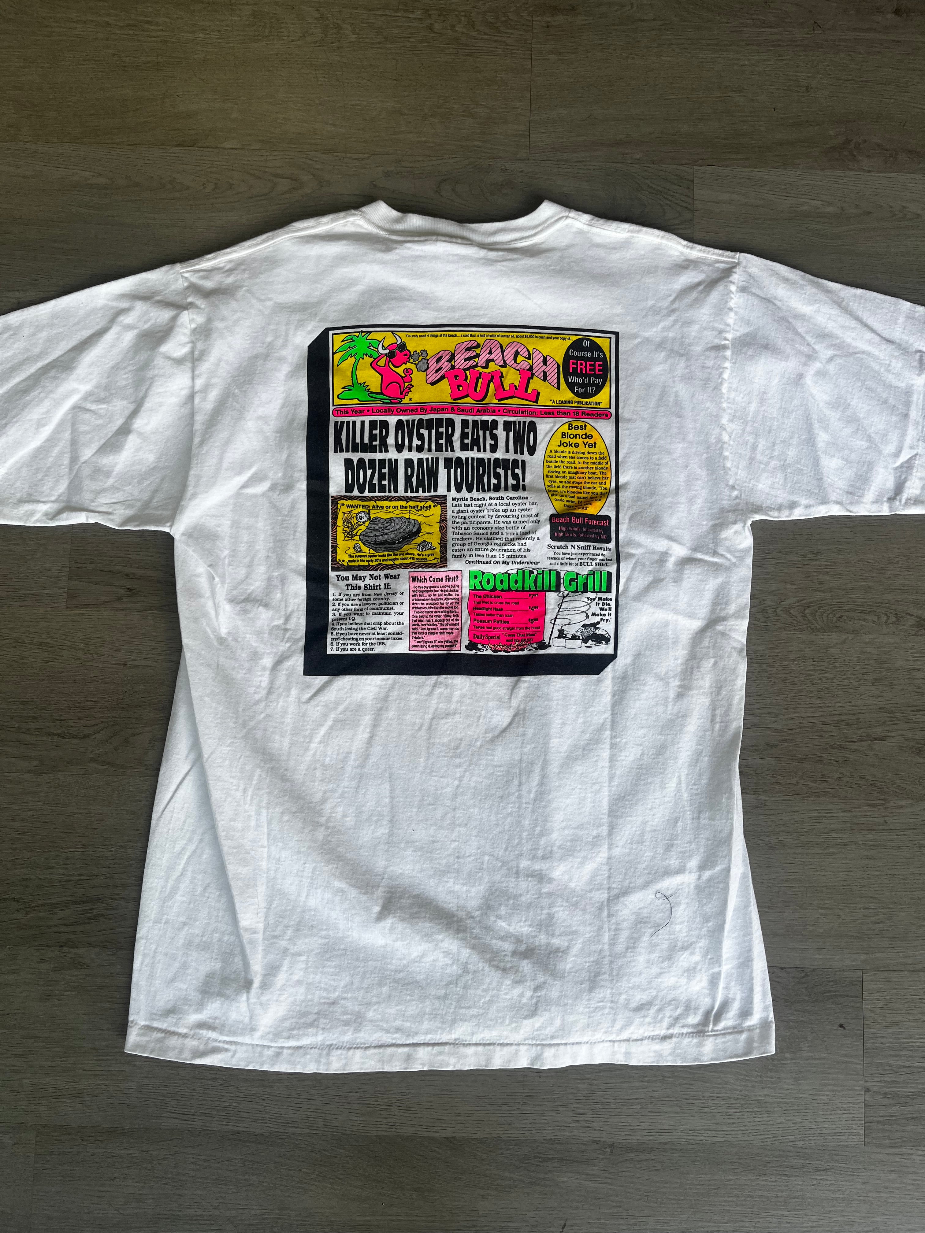 Vintage Beach Bull Tee