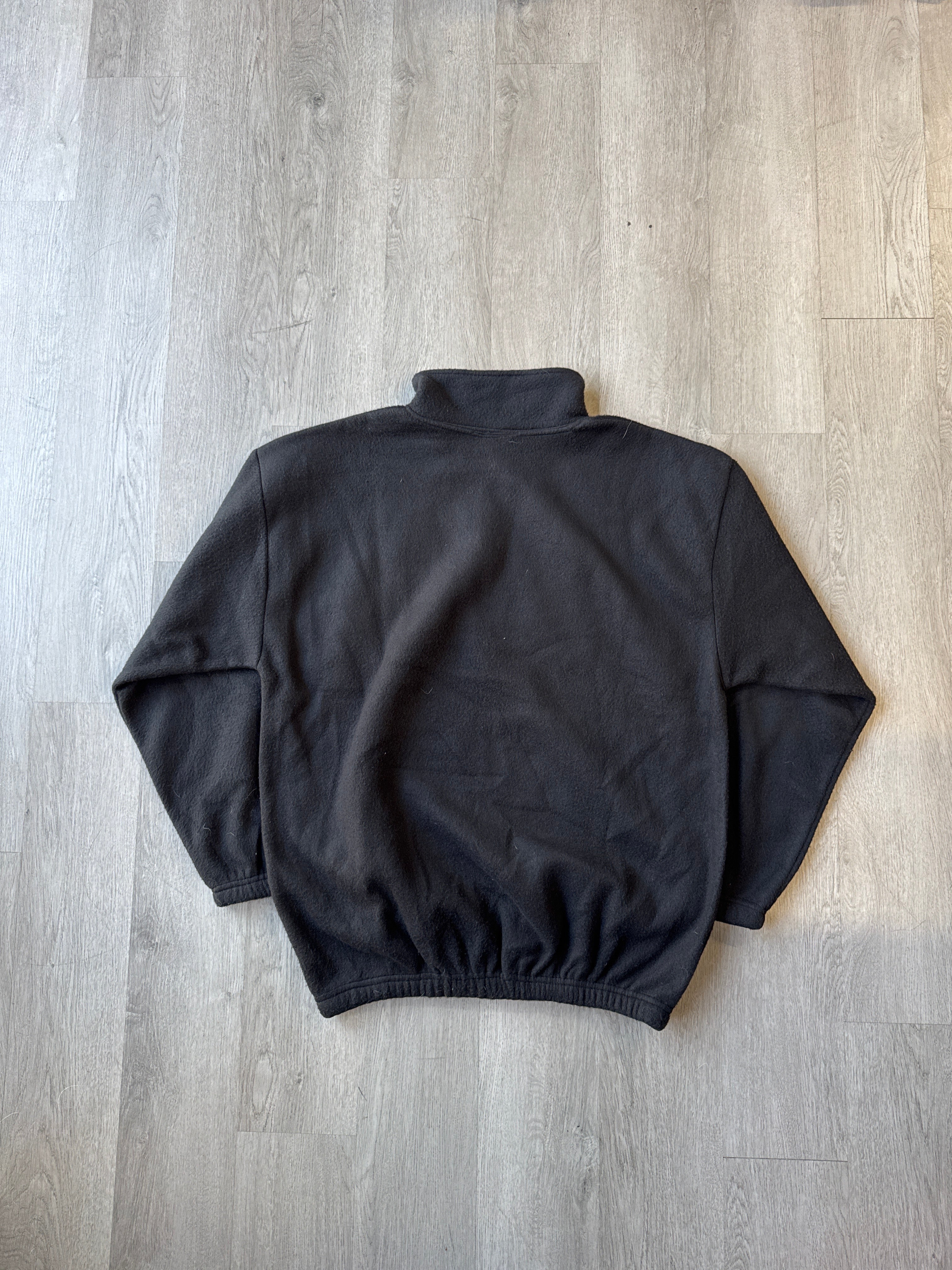 Vintage Wu Wear Fleece Embroidered Logo Quarter Zip Pullover