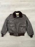 Vintage Brown Leather Jacket